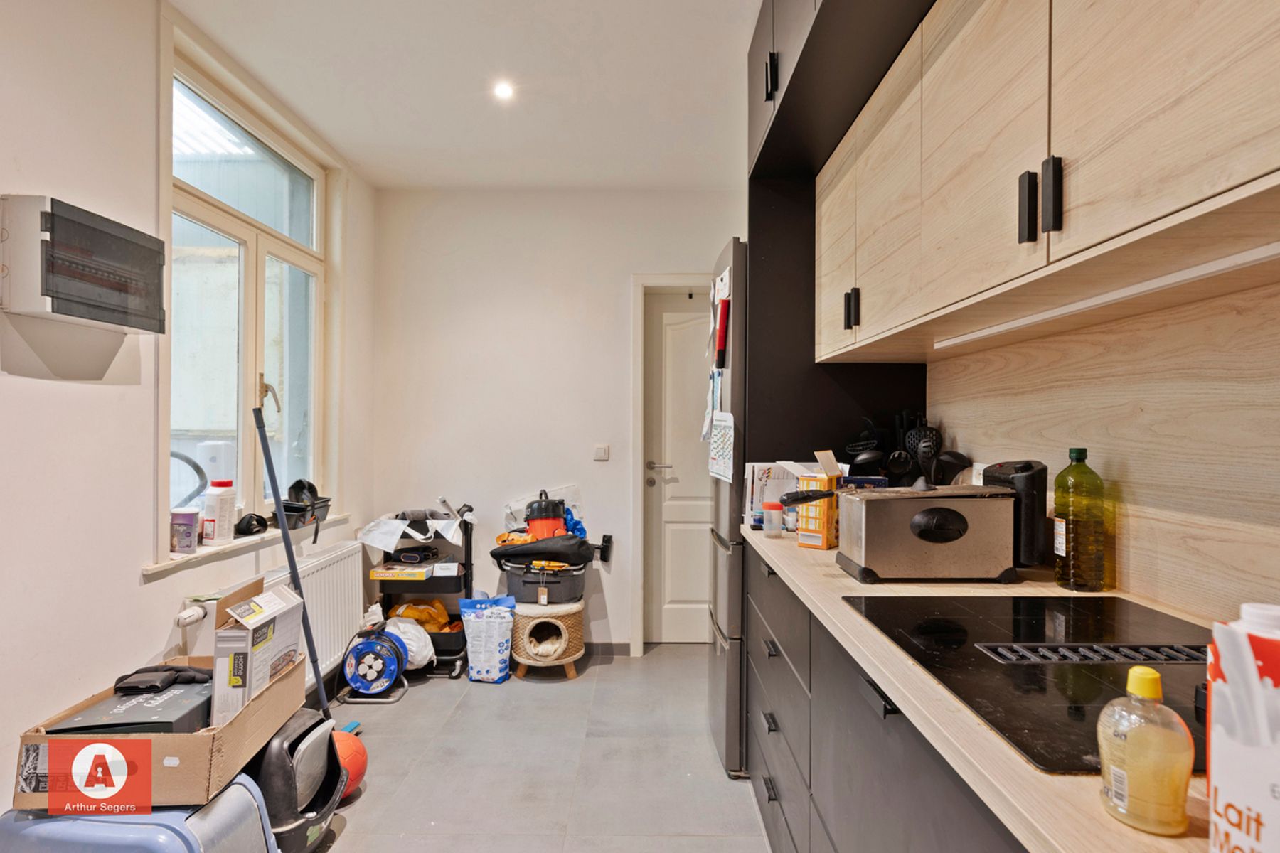 !!! IN OPTIE !!! Te renoveren woning in hartje Baasrode foto 8