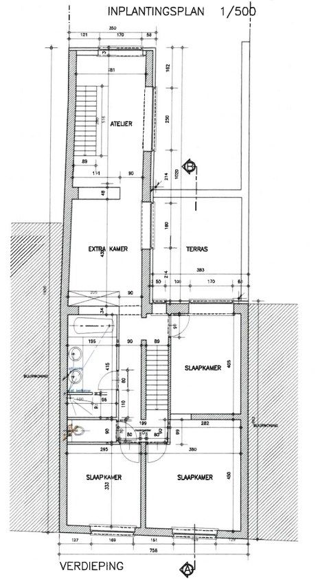 Af te werken rijwoning in centrum Tienen foto 20