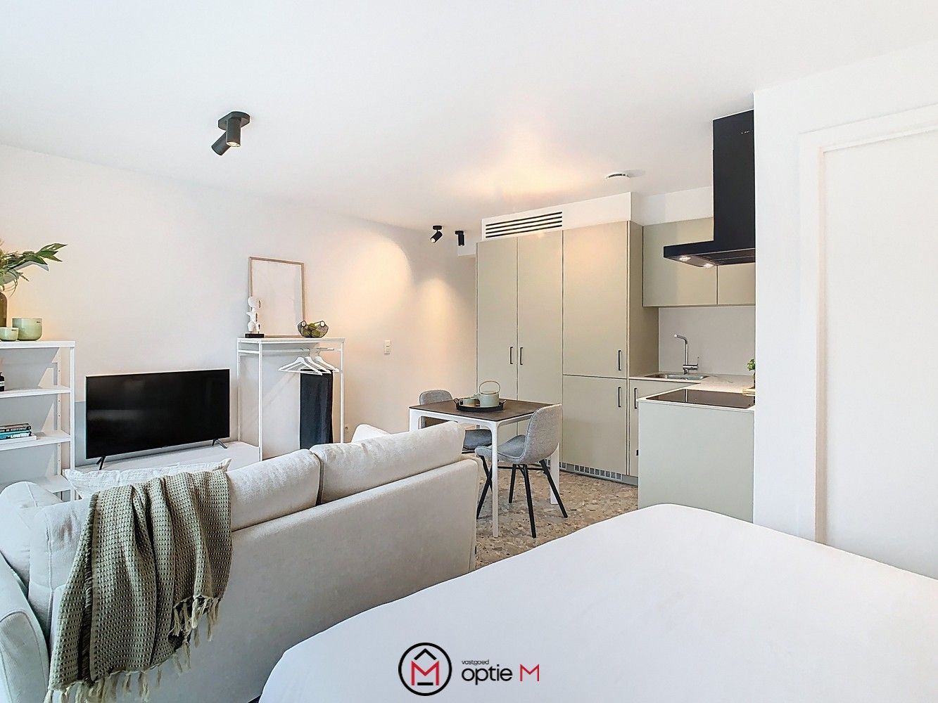 Instapklare en moderne studio op het gelijkvloers te huur in Hasselt foto 4