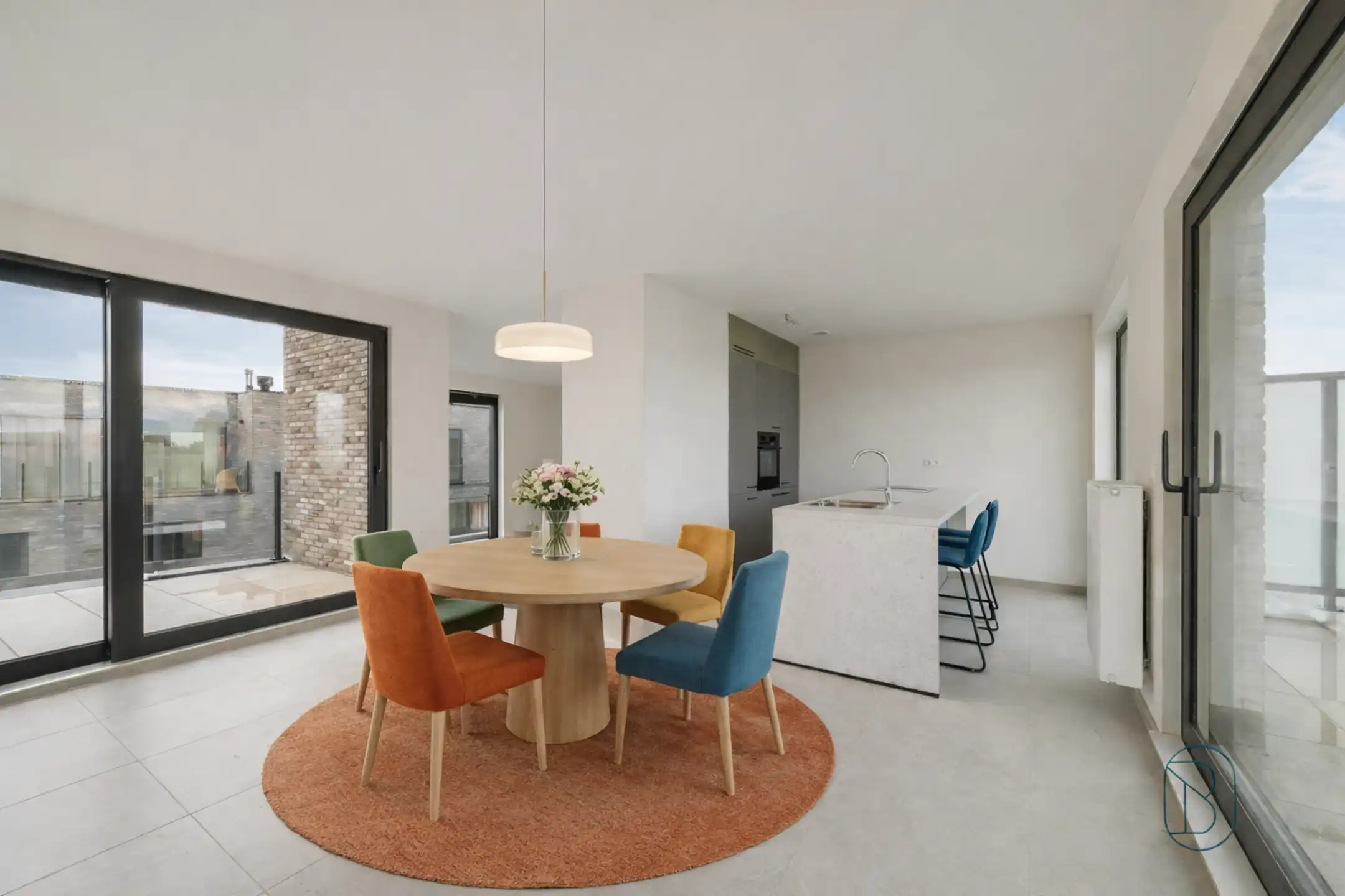 Penthouse met ruim terras en 6% btw mogelijk in Harelbeke foto 2