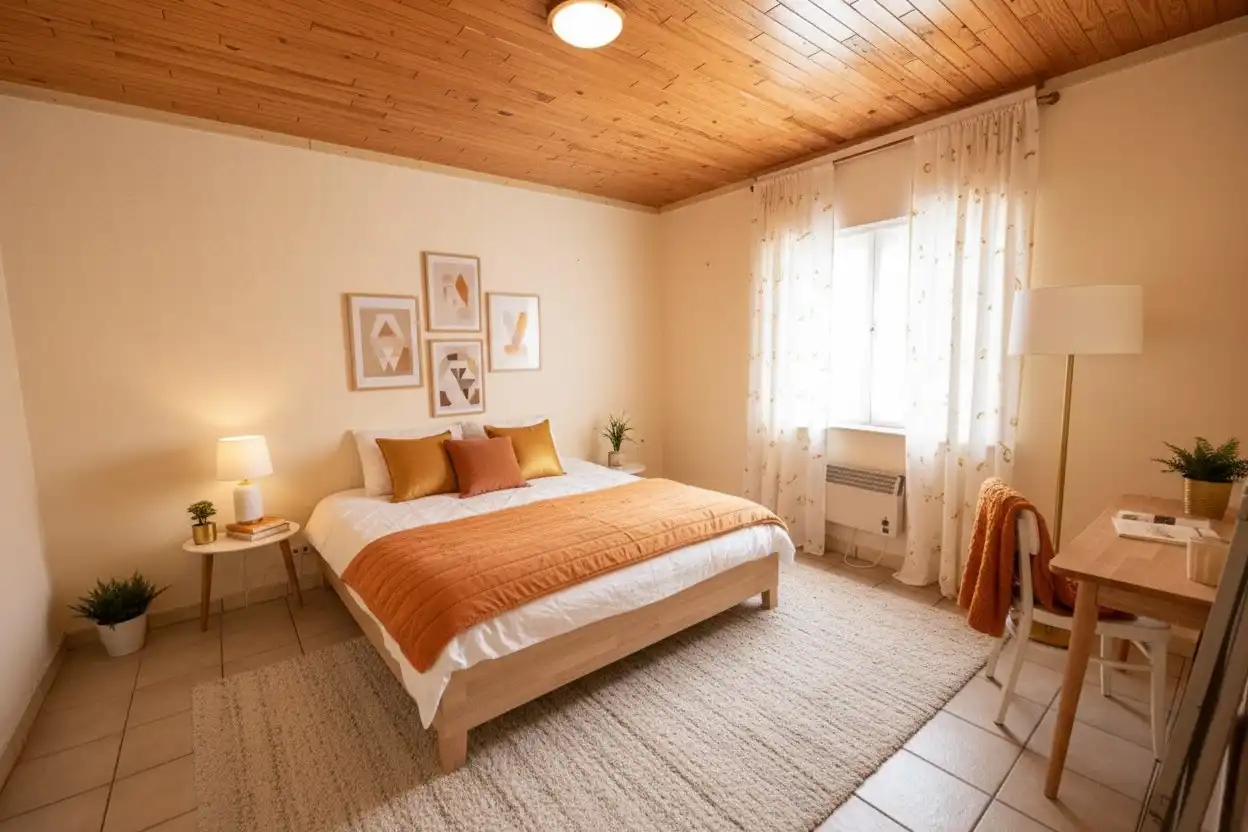TE KOOP: alleenstaande woning in een rustige woonwijk te Desselgem. foto 9