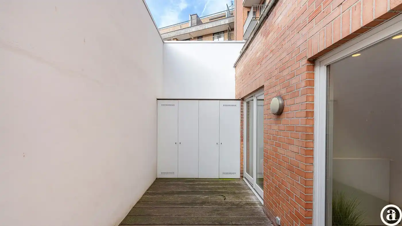 Stijlvol appartement met 3 slaapkamers en terras nabij Zoute foto 16
