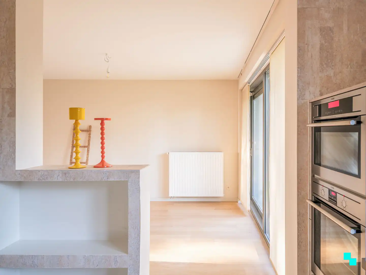 Stijlvol gelijkvloers appartement in zeer groene omgeving foto 17