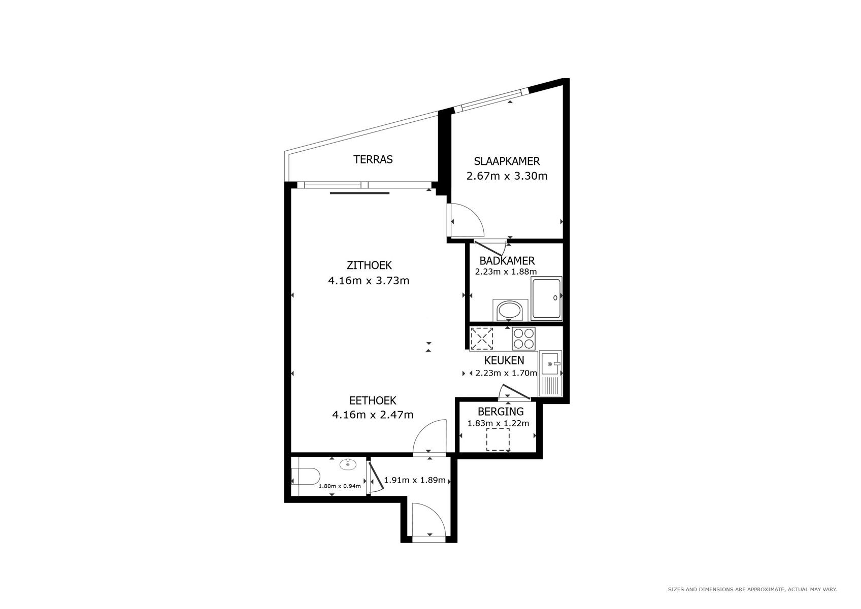 Instapklaar energiezuinig appartement aan de kust  foto 26