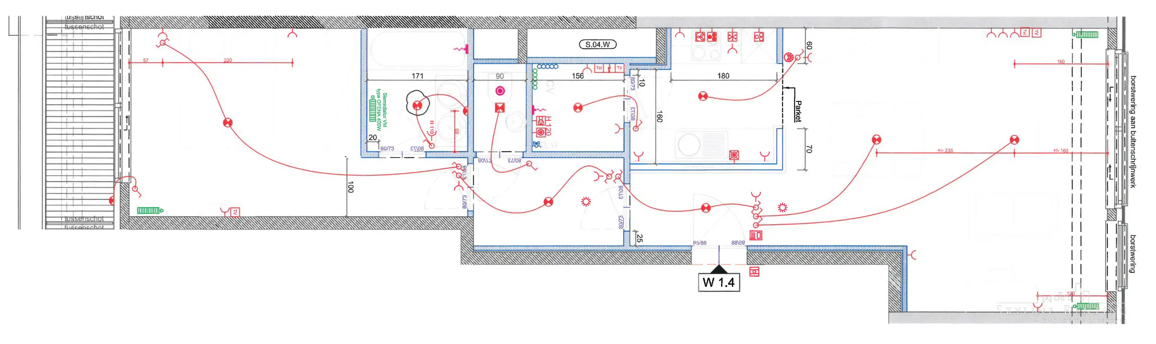 Gemeubeld appartement 1 SLPK (Sint-Katelijneplein) - TERRAS foto 12