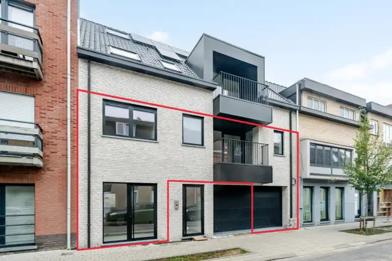 Nieuwbouw APP 1e verdiep  - 2 slpkmrs + bureel/handelsruimte gelijkvloers! foto 14