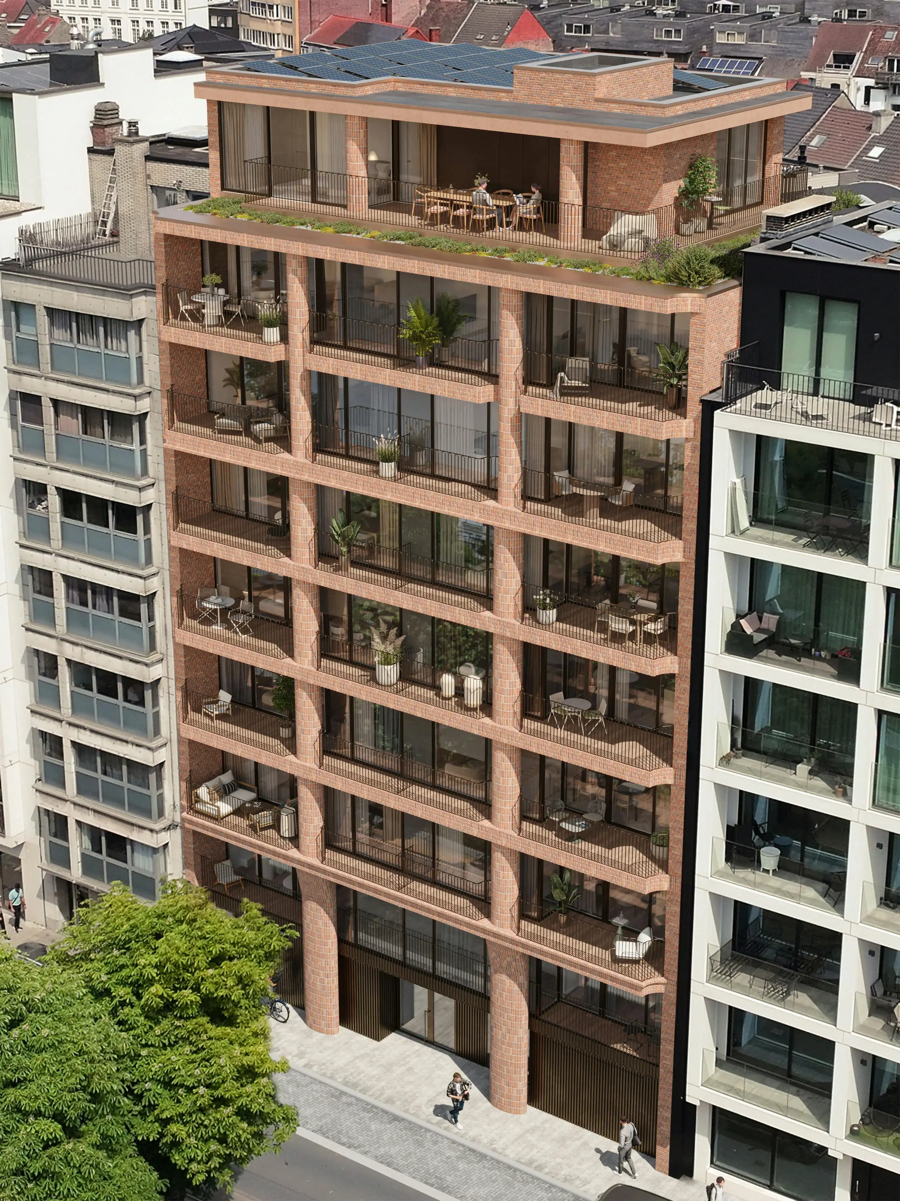 Once in a lifetime penthouse te koop langs Zuidpark te Gent foto 2