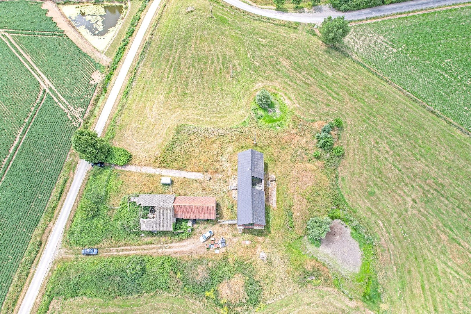 Unieke casco woning op 2ha grond foto {{pictureIndex}}