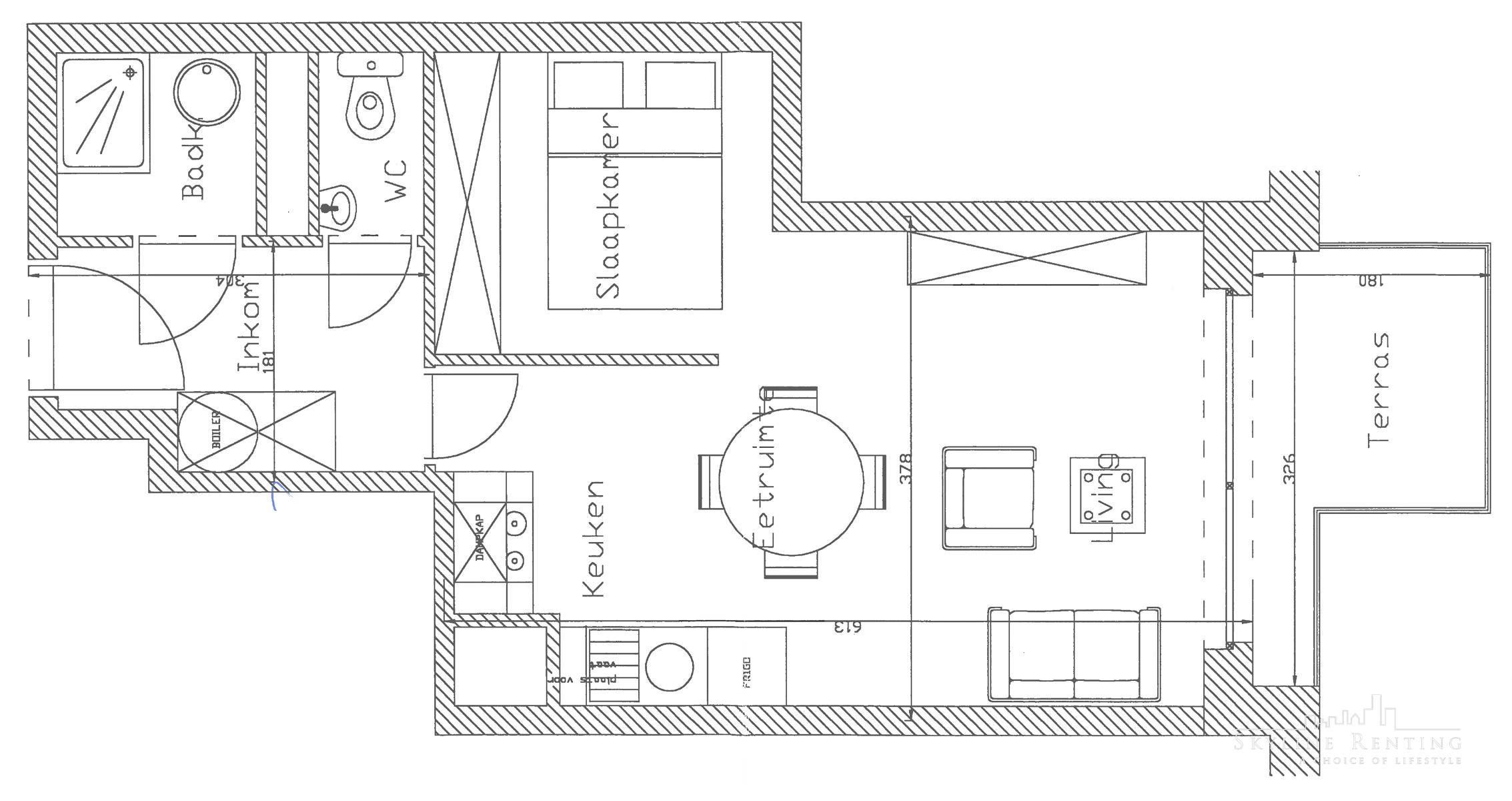LICHTRIJK - Studio met TERRAS (Stockel) foto 8