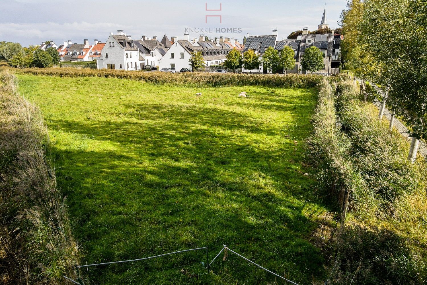 Uitzonderlijke bouwgrond van ca. 2.895 m² in het charmante Ramskapelle foto 7