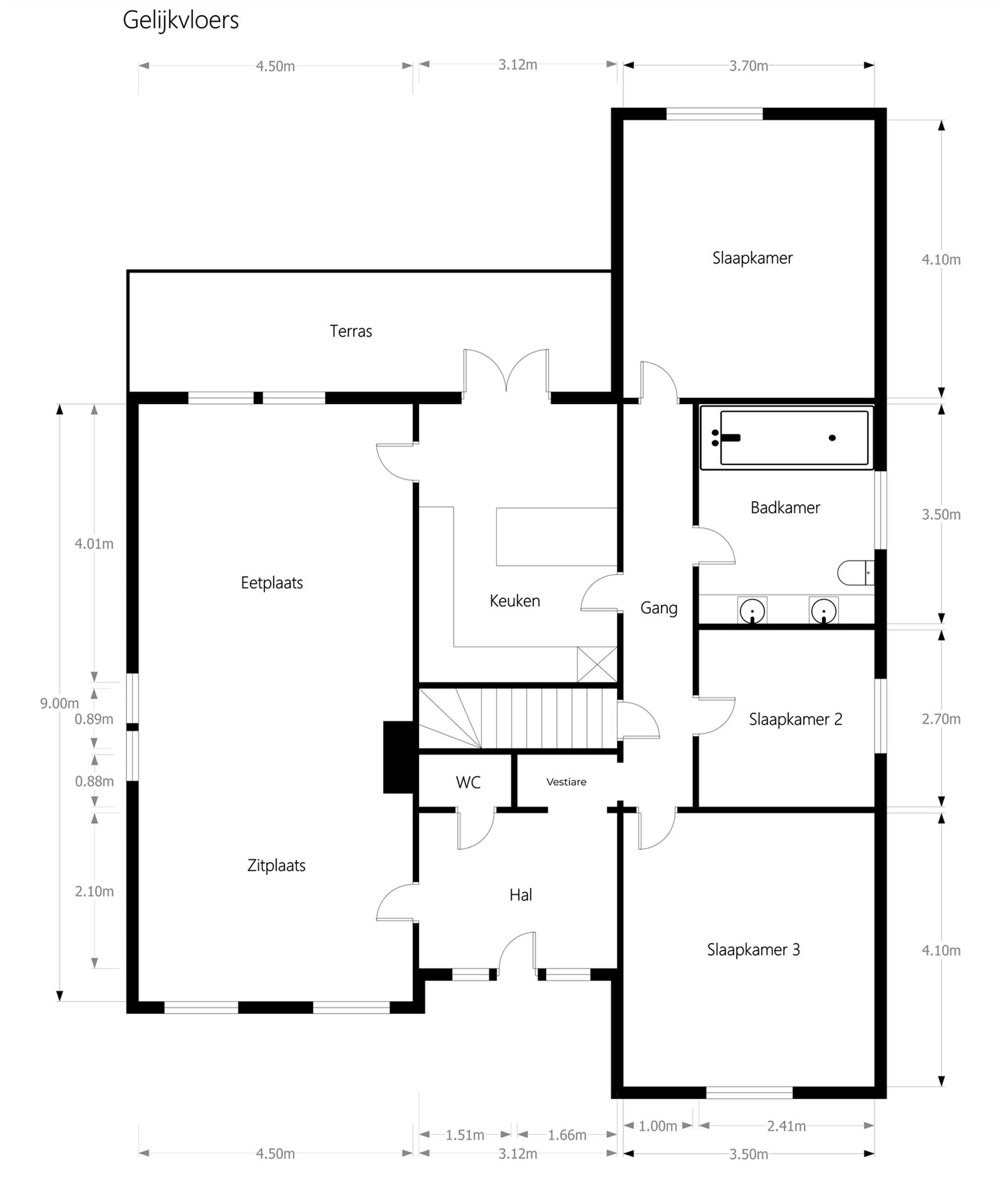 RUIME INSTAPKLARE WONING OP PERCEEL VAN 6A41CA TE BERINGEN foto 22