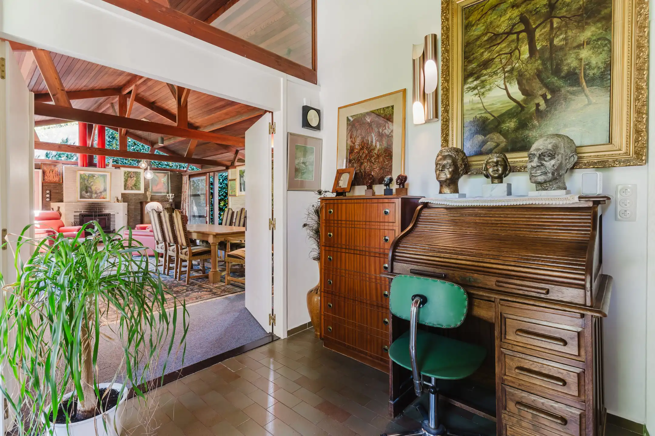 Architectenbungalow op een perceel van 1465m² in De Pinte foto 4