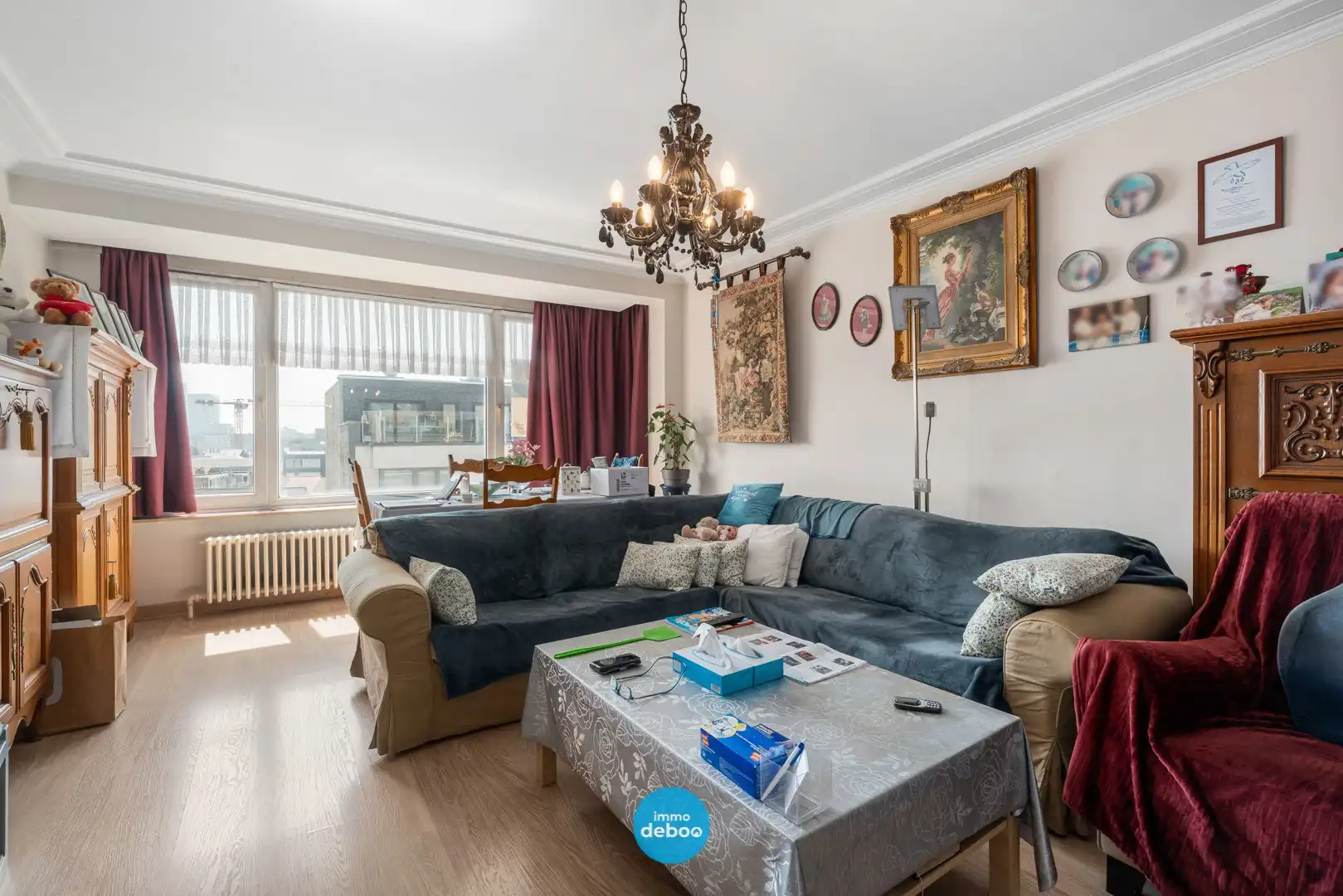 Op te frissen appartement met terras op de 7de verdieping foto 6