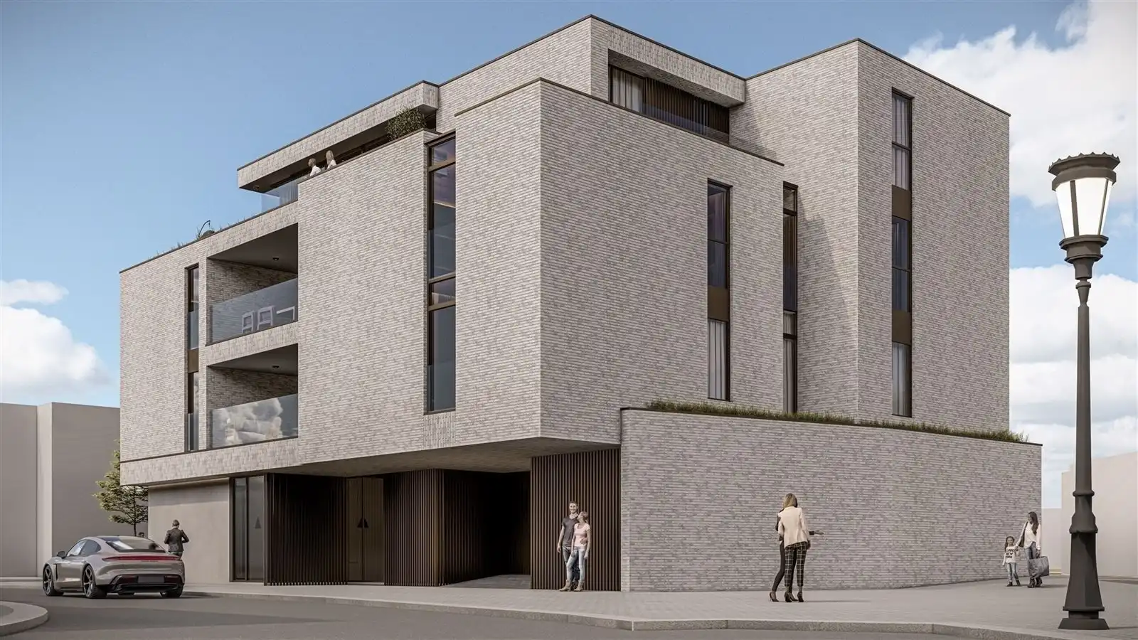 Nieuwbouwappartement 105m² met terras van 16,49m² (2 slpk) foto 4