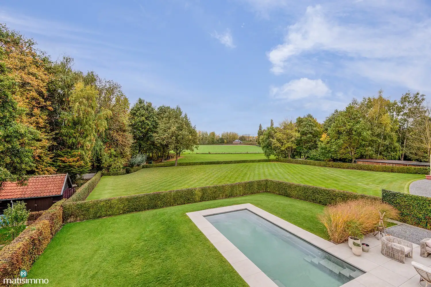 MODERNE VILLA MET INGEBOUWD ZWEMBAD, 3 SLAAPKAMERS EN PRAKTIJKGEDEELTE IN RUSTIGE OMGEVING TE WELLEN foto 42
