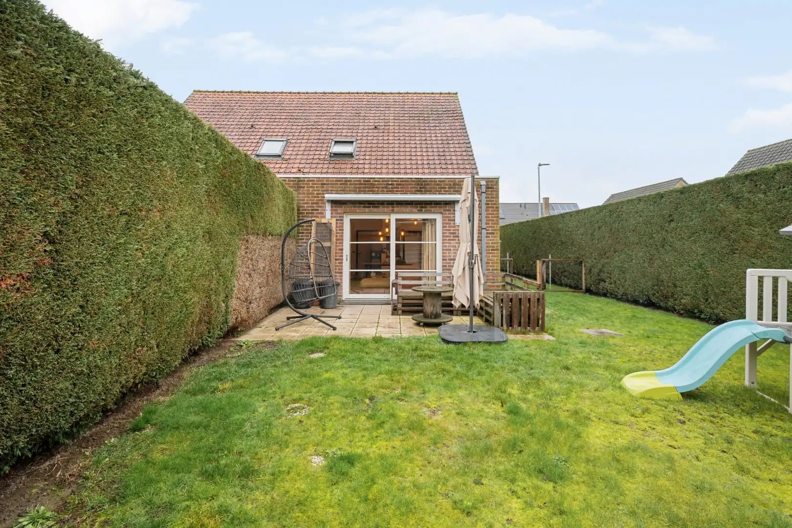 Instapklare halfopen woning met 2 slaapkamers en zonnige tuin in Dadizele-centrum foto 4