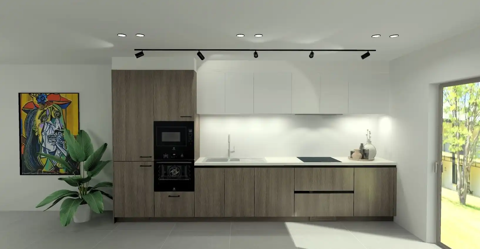 Riant hoekappartement met 2slk foto 6