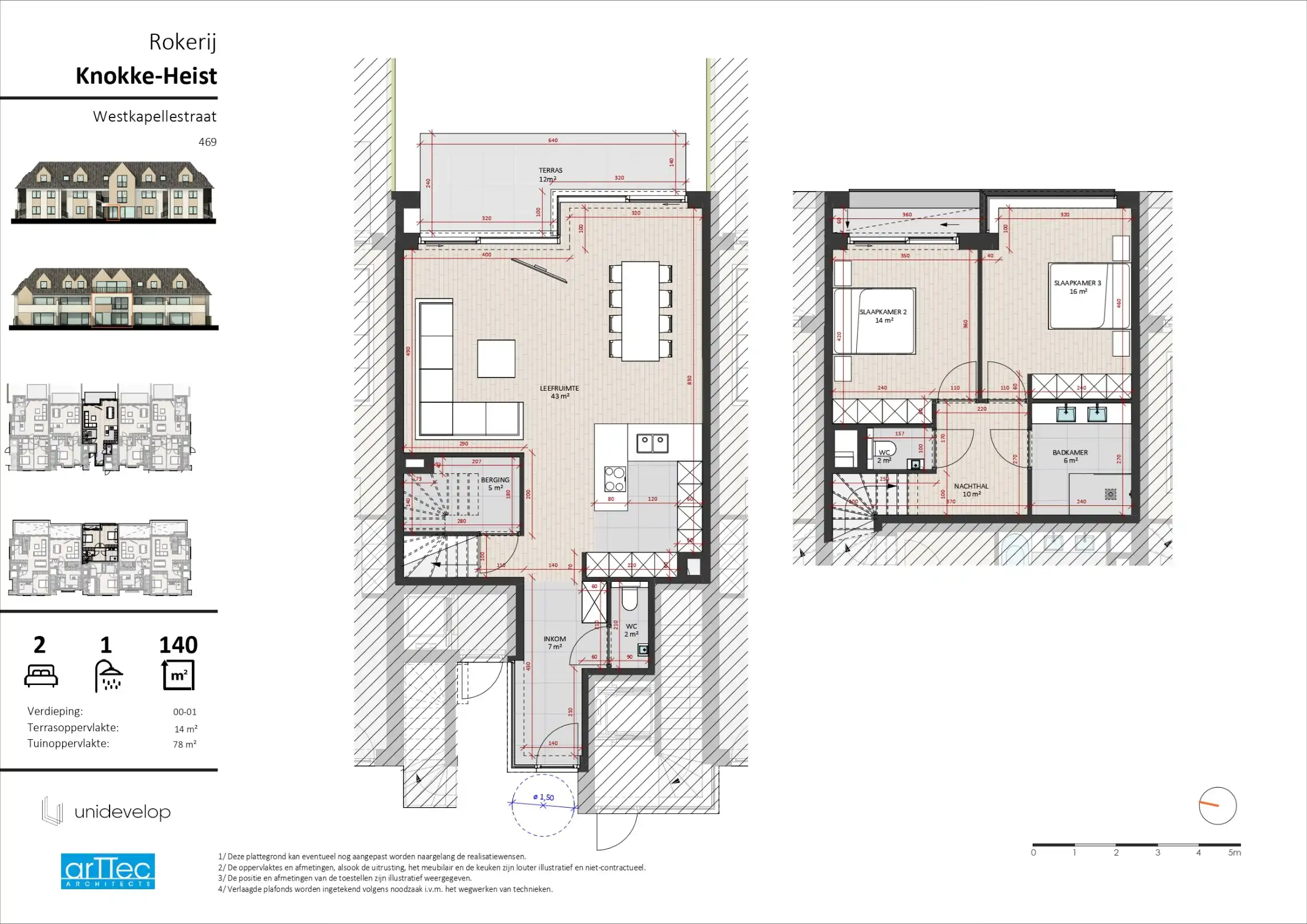 Duplex stapelwoning met tuin in Res. Rokerij – Westkapelle foto 7