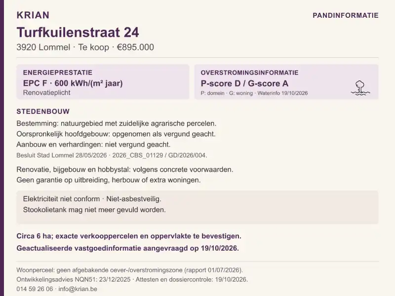 Uniek groendomein van ca. 6 ha met te renoveren woning. foto 21
