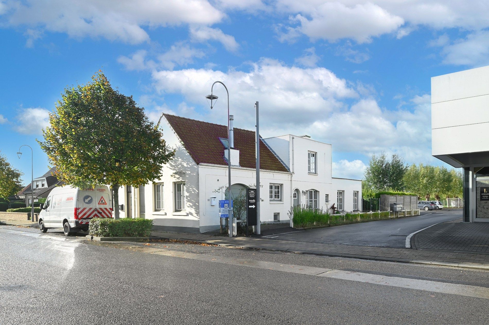 Hoofdfoto van de publicatie: Leuke halfopen woning met garage te Knokke-Westkapelle