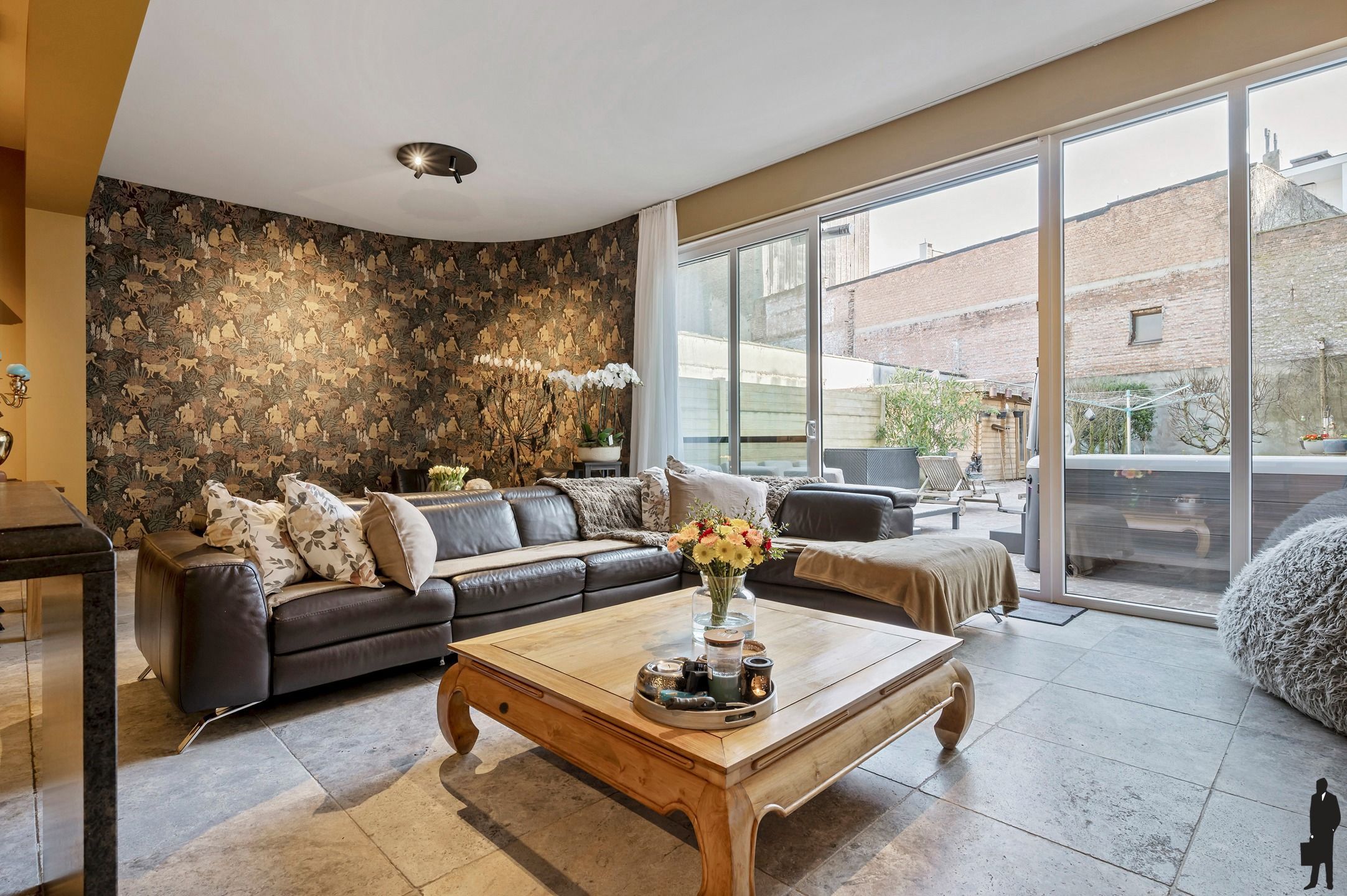 Exclusief gelijkvloers appartement met hoogwaardige afwerking en unieke stadstuin (230m²) foto 14