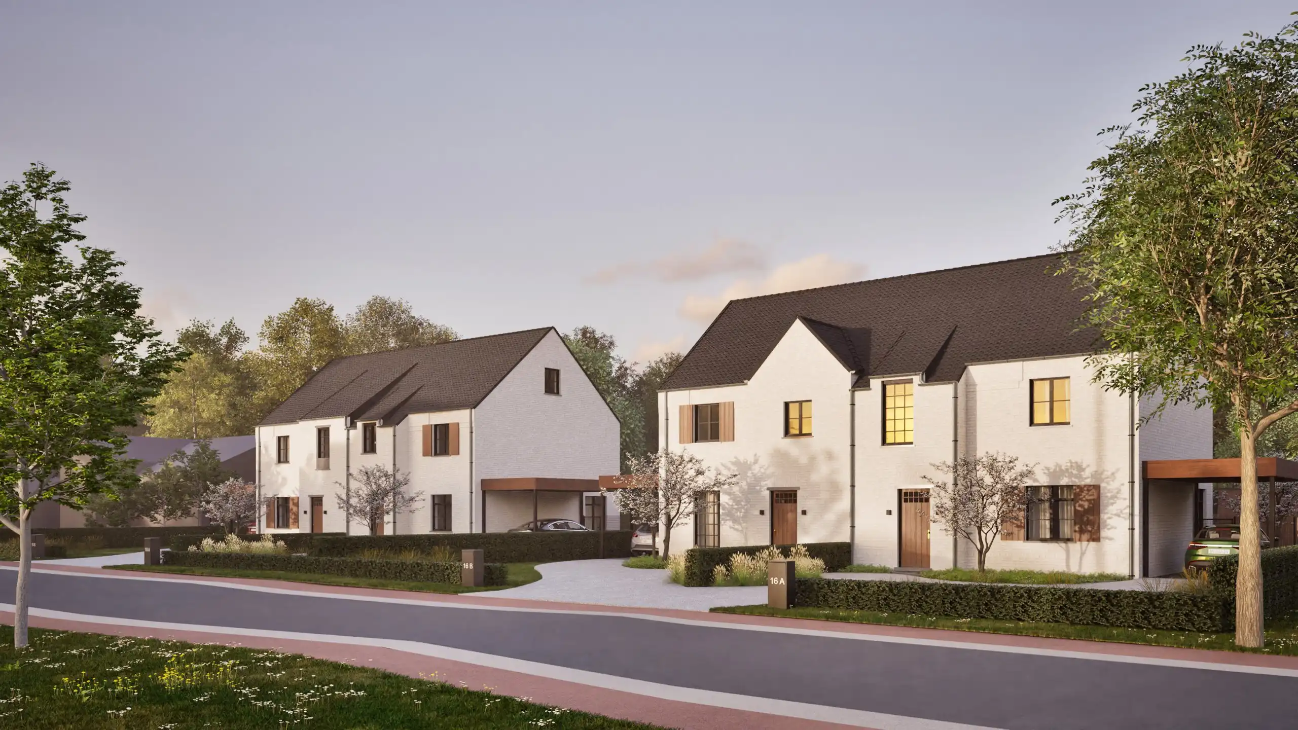 Ruime energiezuinige pastorijwoning , zicht op de groen!  foto 10