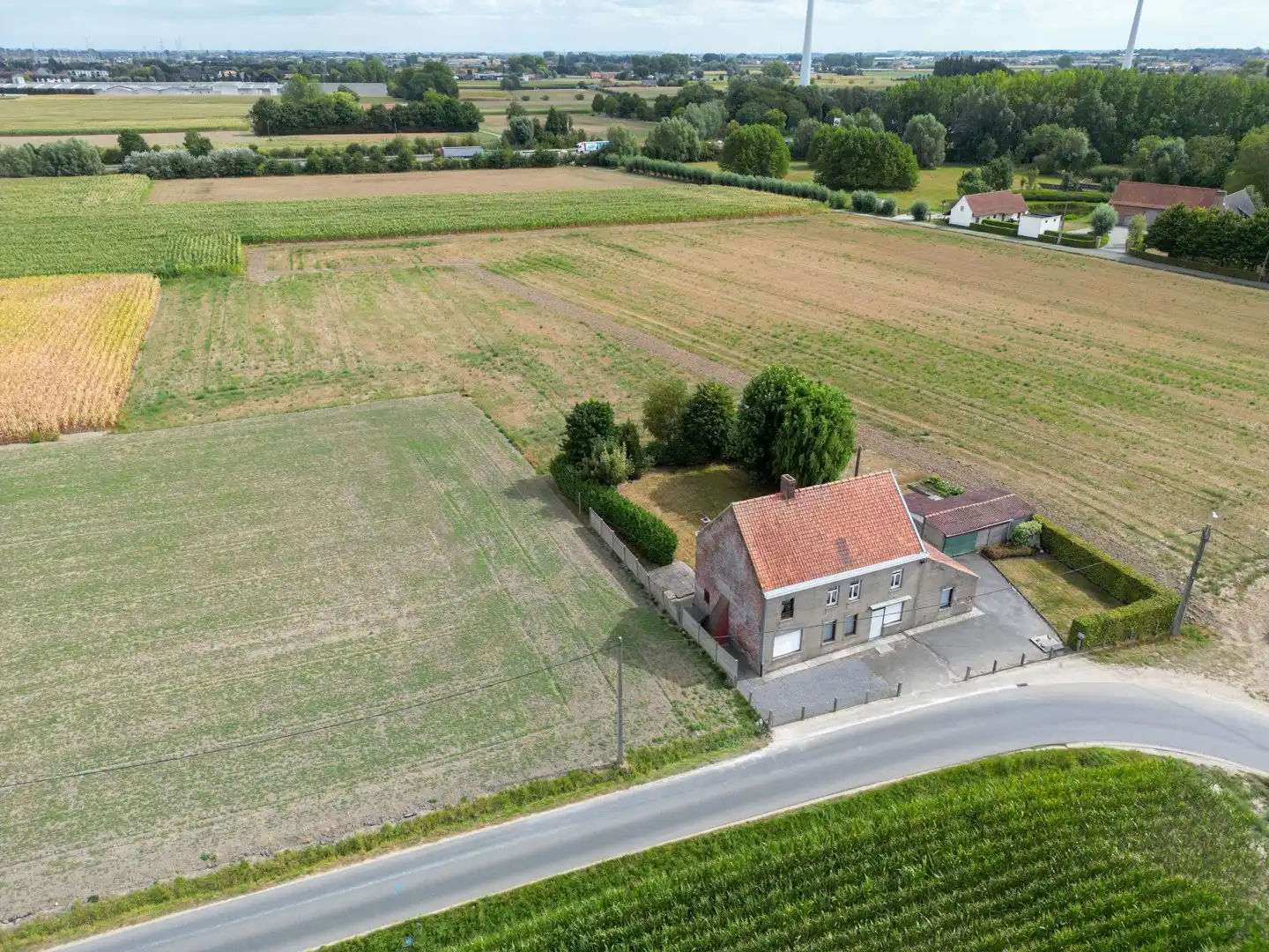 Landelijke woning/bouwgrond met verzichten - Oekene foto 4