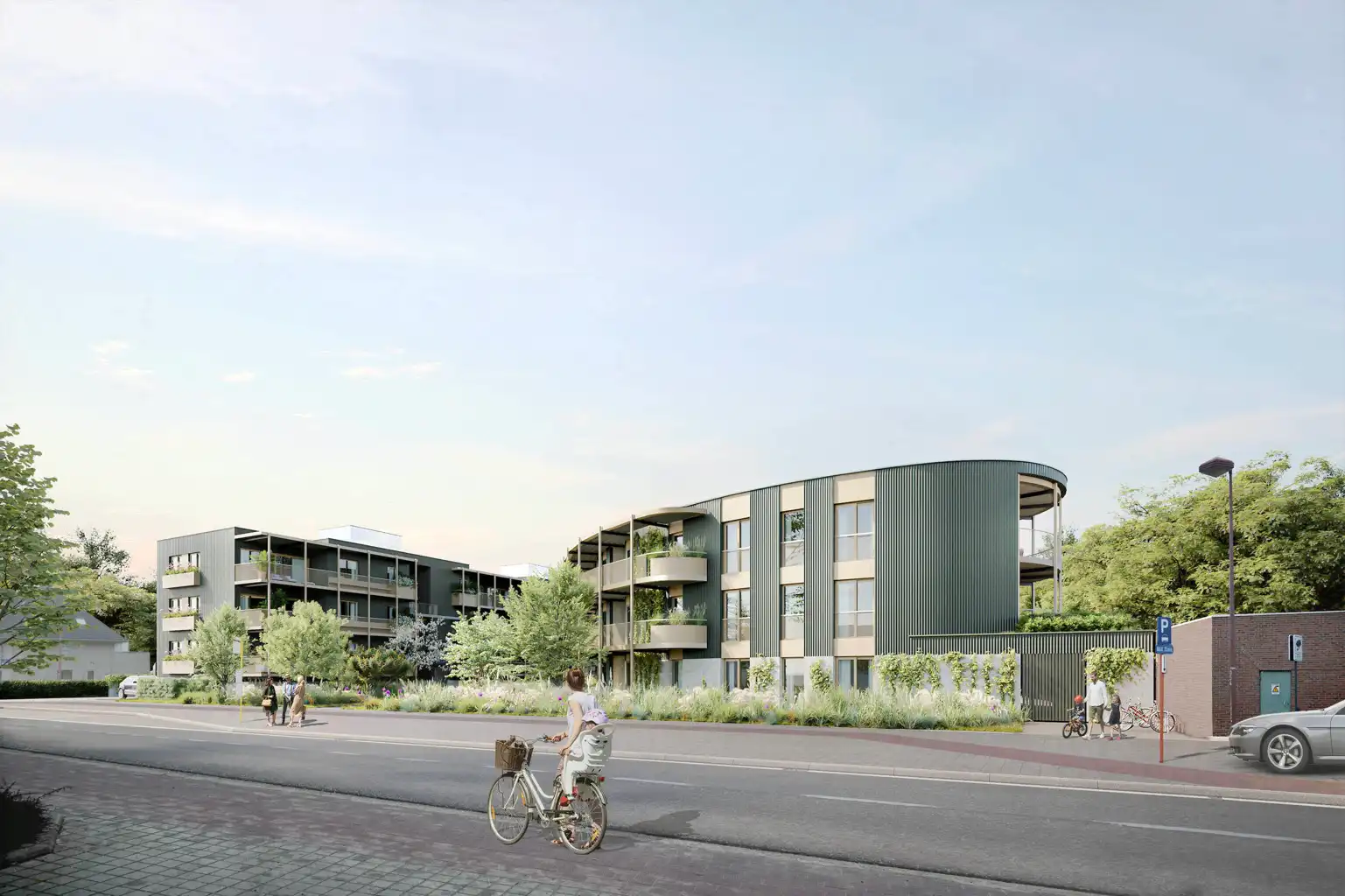 RUIME EN  LUXUEUZE DOORZONAPPARTEMENTEN.   foto {{pictureIndex}}