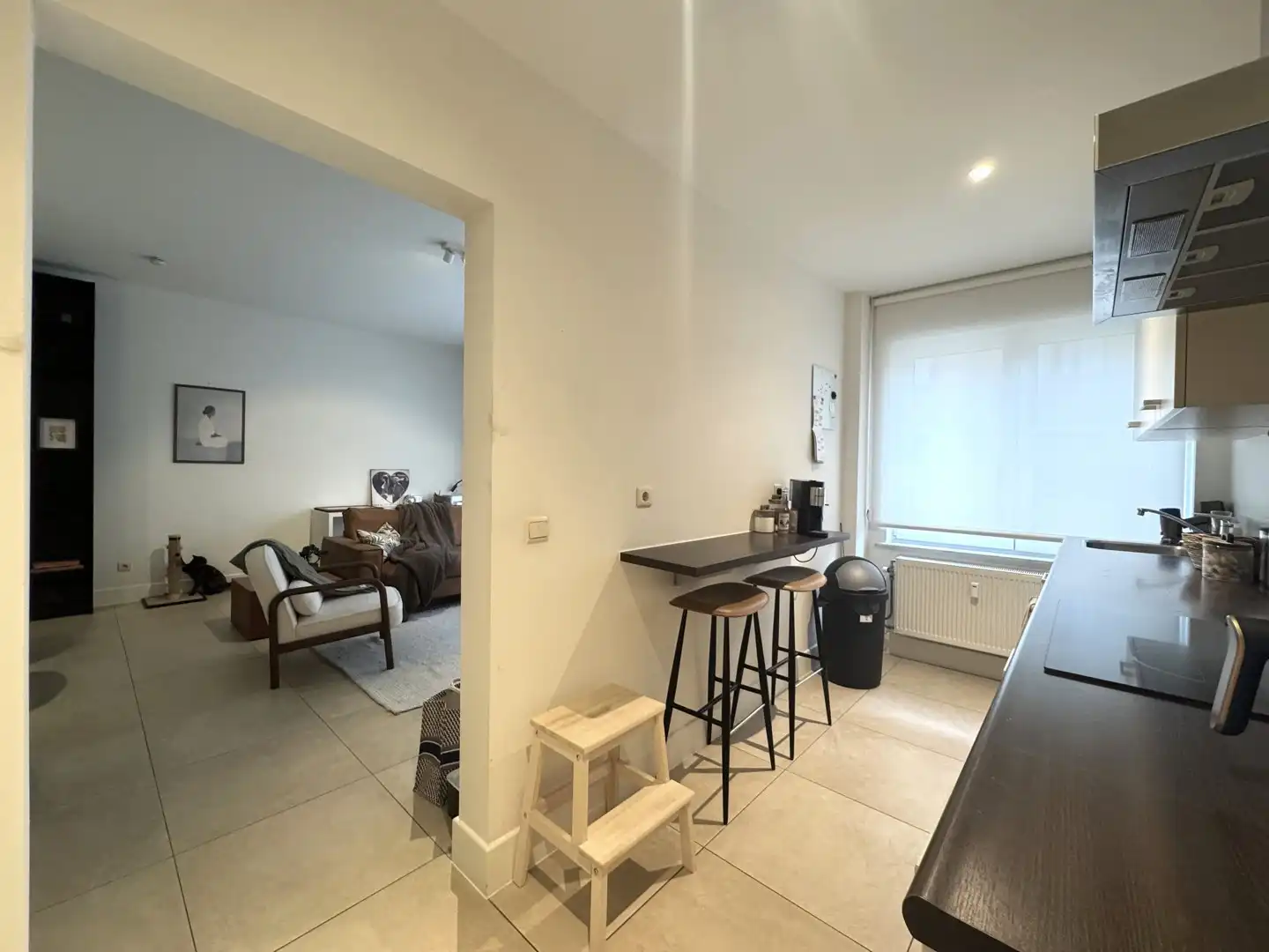 Bemeubeld gelijkvloers appartement met 1 slaapkamer te huur nabij centrum Hasselt foto 8