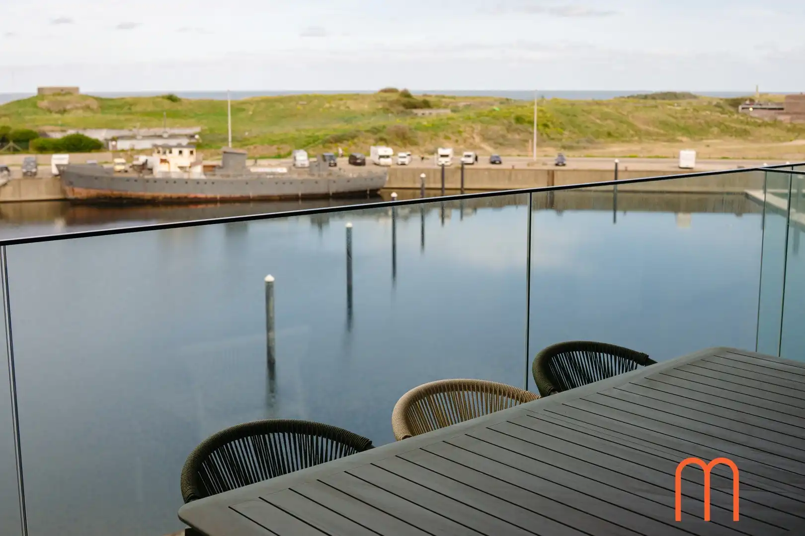 Gemeubeld appartement met uniek zeezicht en ruim terras in Residentie Trinity – Oosteroever Oostende foto 22