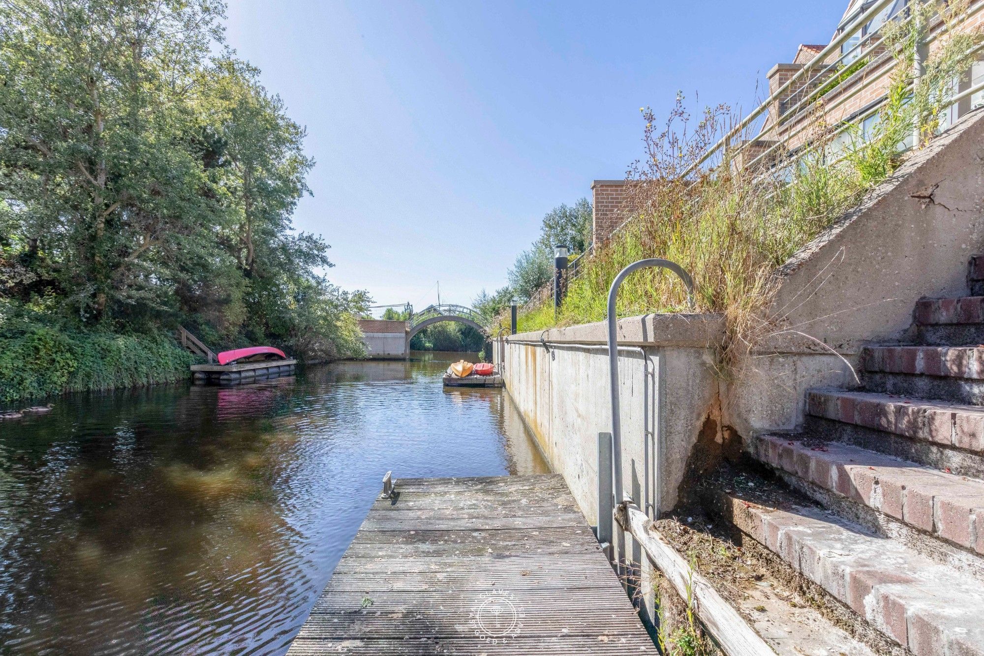 Uniek boothuis met terras en eigen aanlegsteiger aan de jachthaven van Blankenberge foto 8