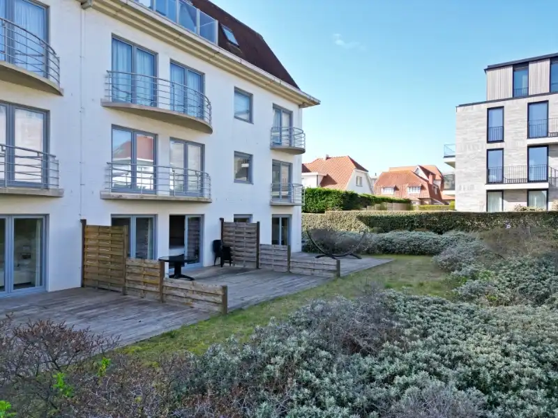 Zonnig gelijkvloers appartement met 2 grote terrassen! foto 22