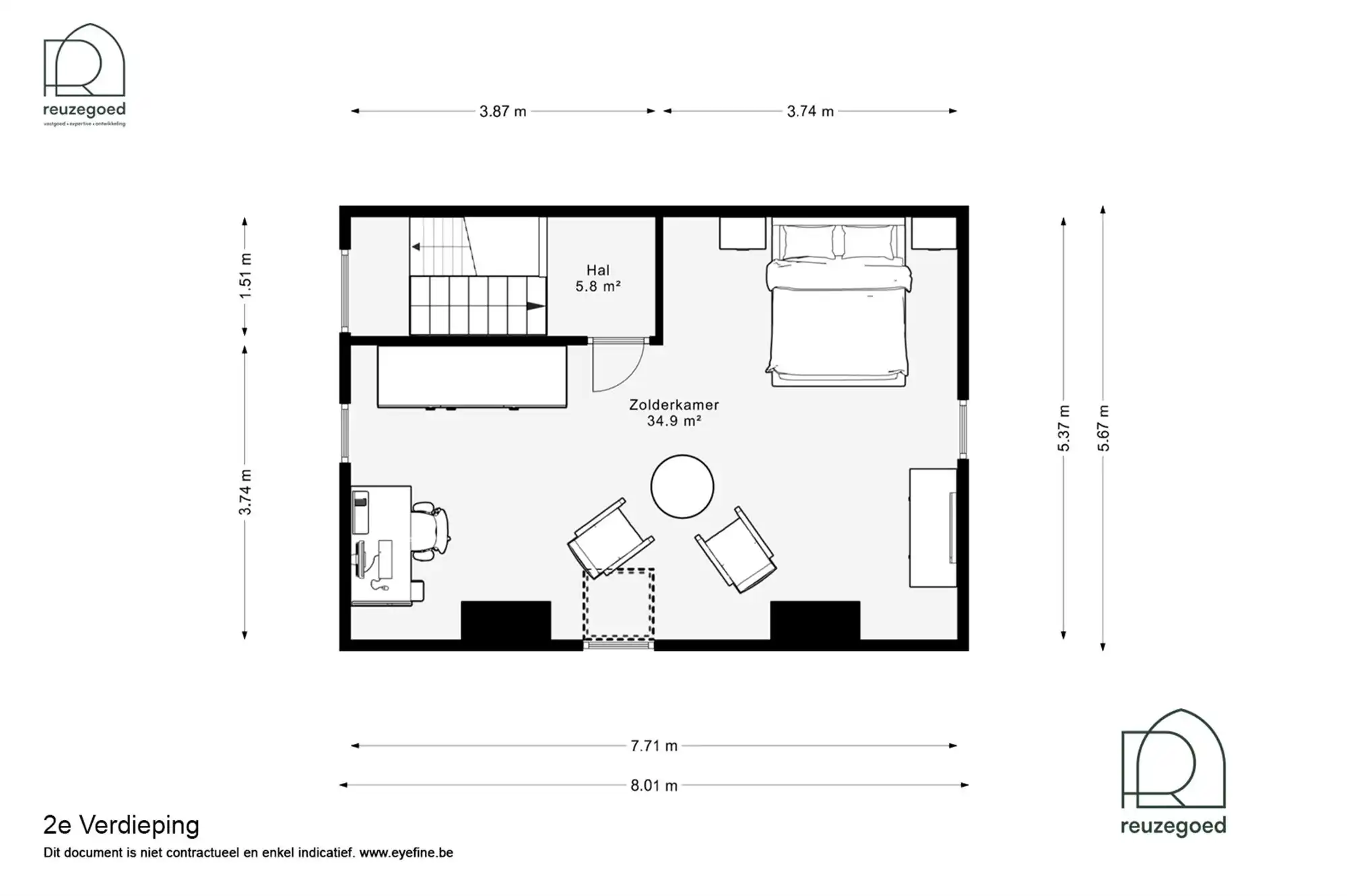Karaktervolle woning met prachtige renovatiemogelijkheden in hartje Bonheiden foto 29
