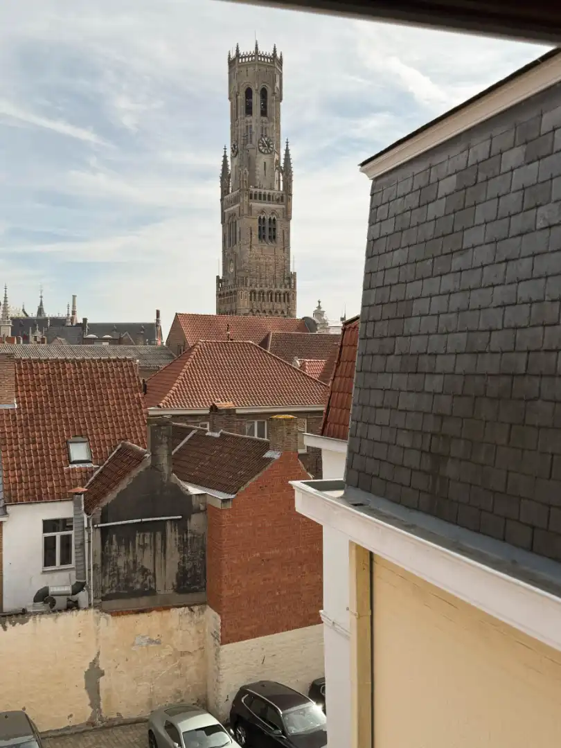 centraal gelegen appartement met prachtig zicht op de Halletoren foto 2