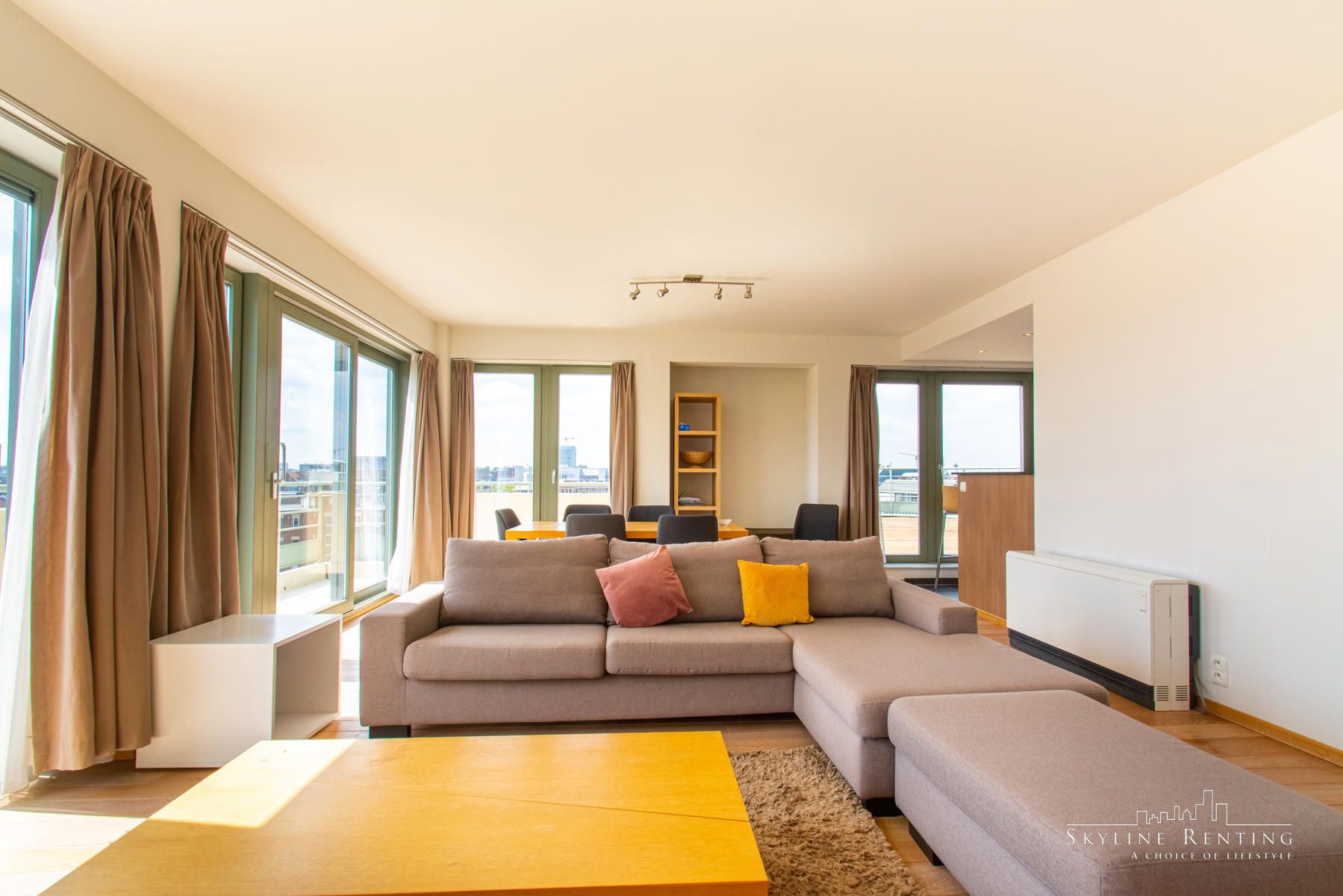 Penthouse - 2 slpk. gemeubeld (Europese wijk) foto 3