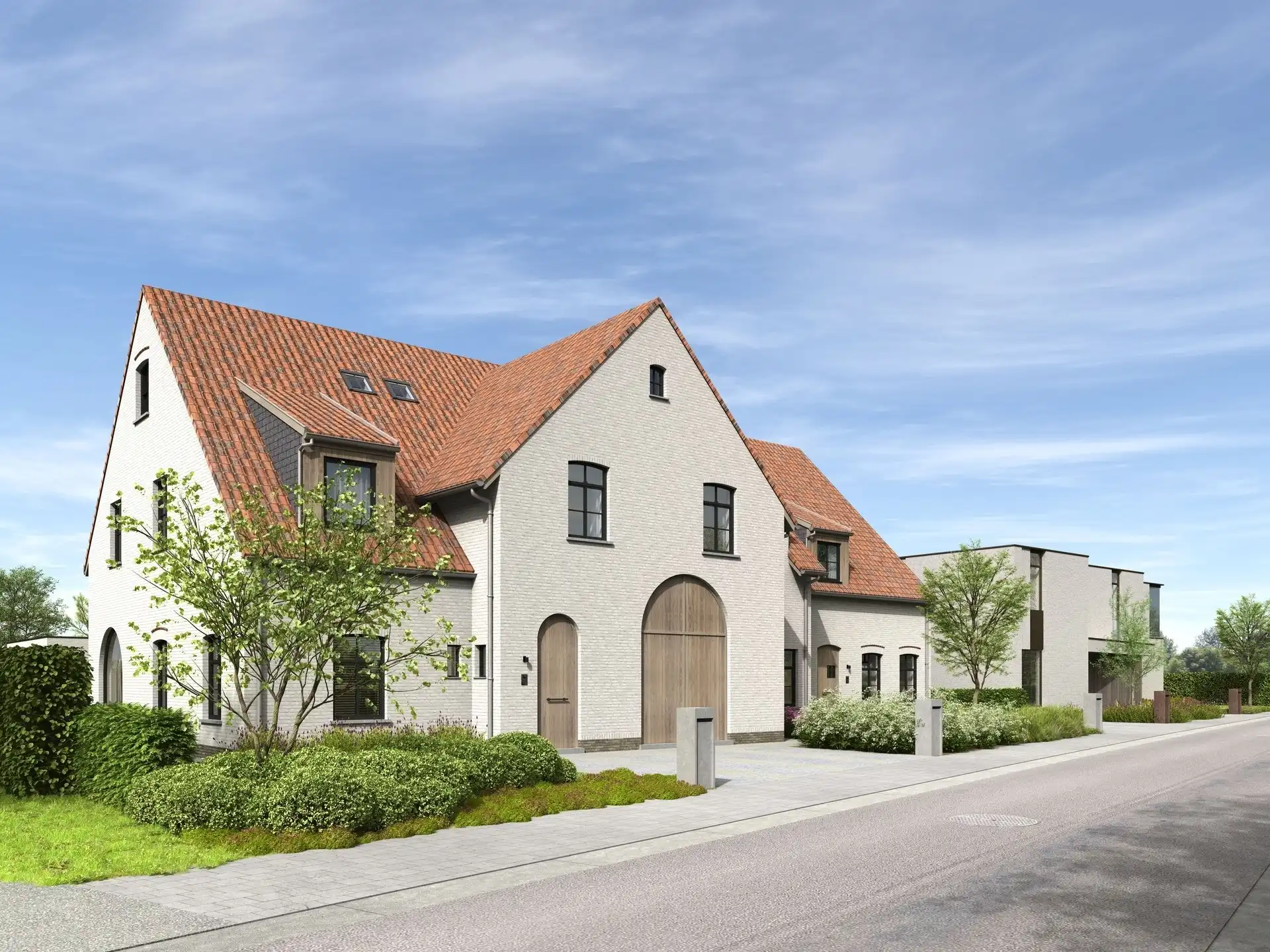 gesloten nieuwbouwwoning - Landelijke stijl foto 2