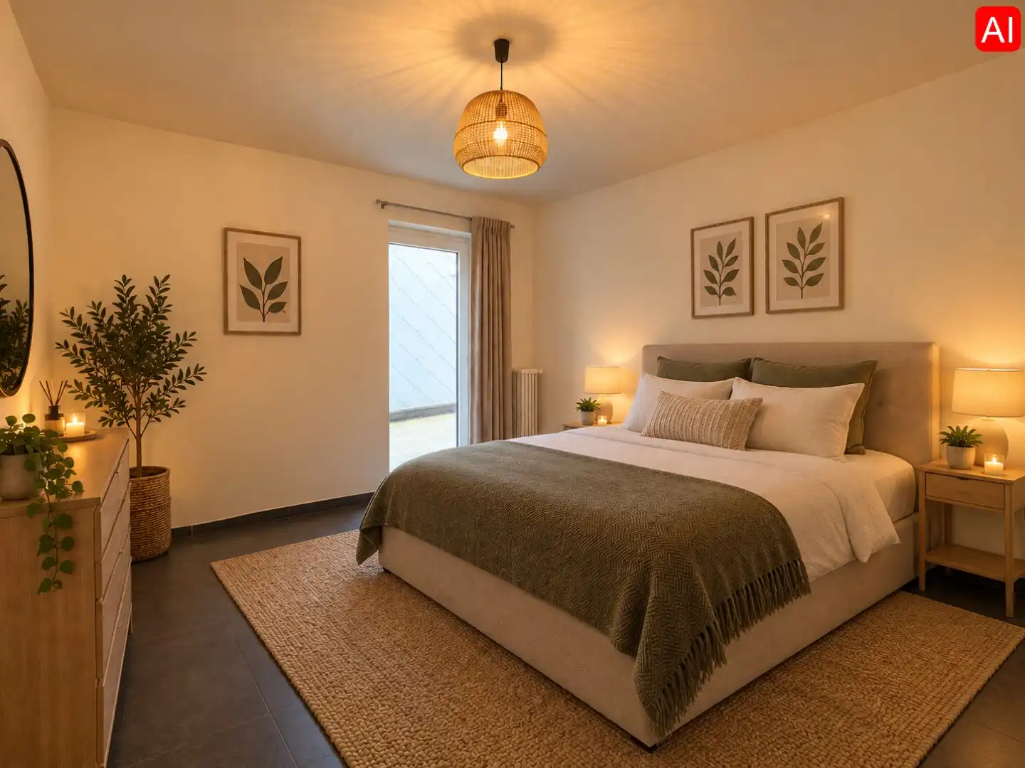 GEZELLIG GELIJKVLOERS APPARTEMENT MET 1 SLAAPKAMER foto 3