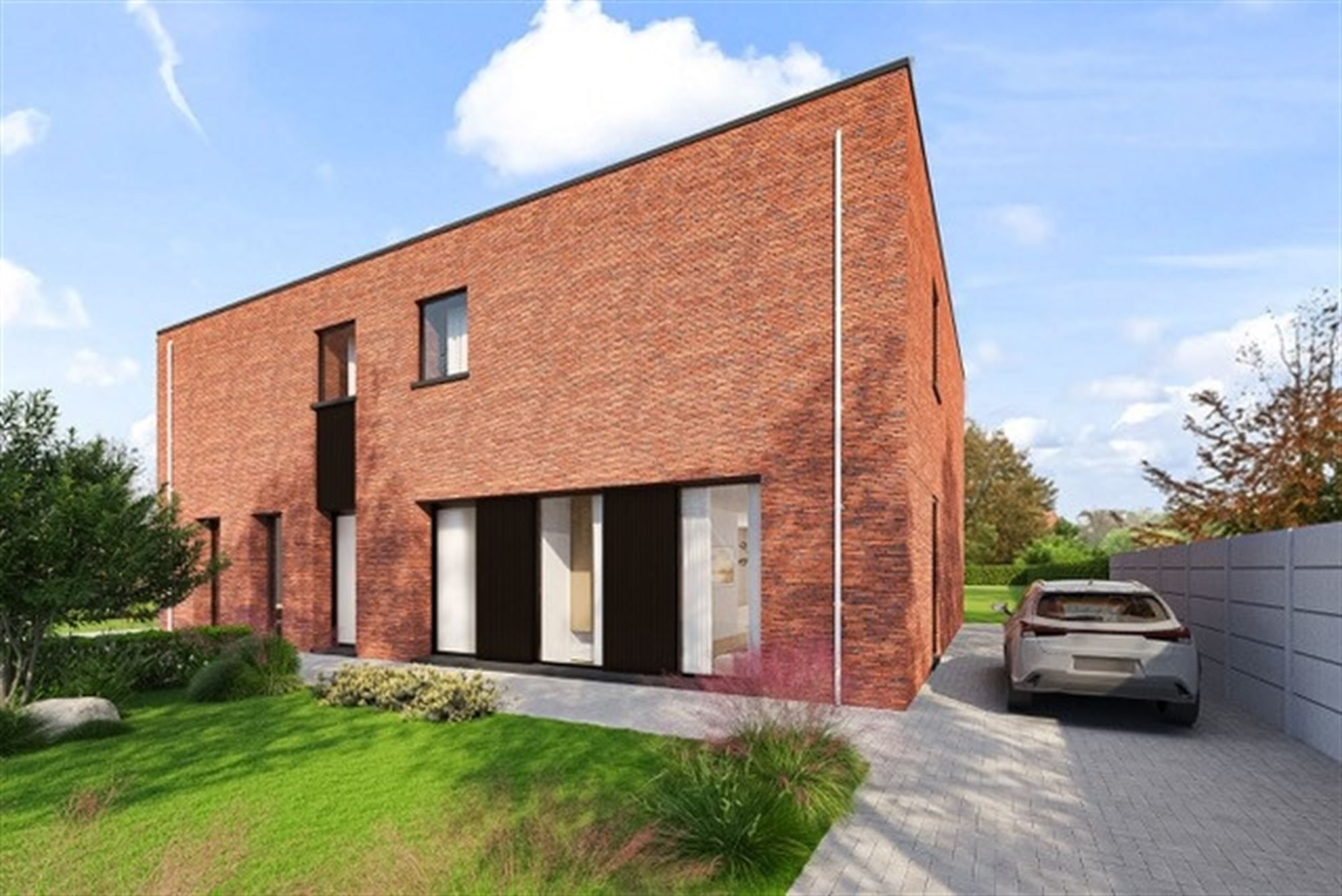 VOLLEDIG AFGEWERKTE NIEUWBOUWWONING IN DOODLOPENDE STRAAT foto {{pictureIndex}}