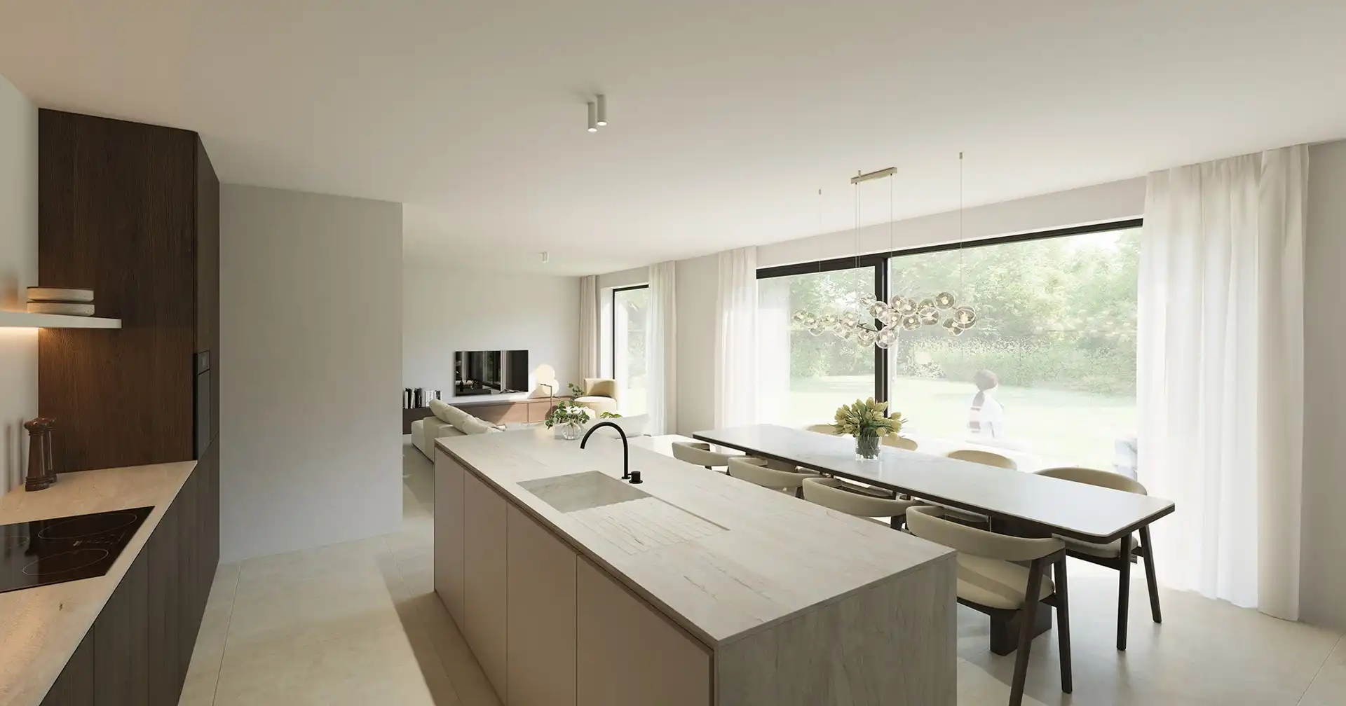 Nieuwbouwwoning op een afgesloten domein foto 5