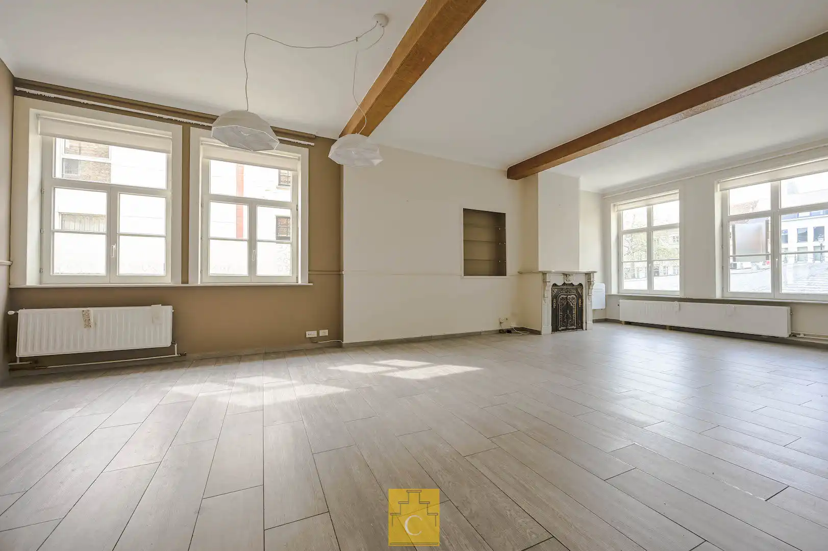 gelijkvloers appartment 118 m2 met terras 19 m2 aan één van de mooiste Brugse reien foto 8