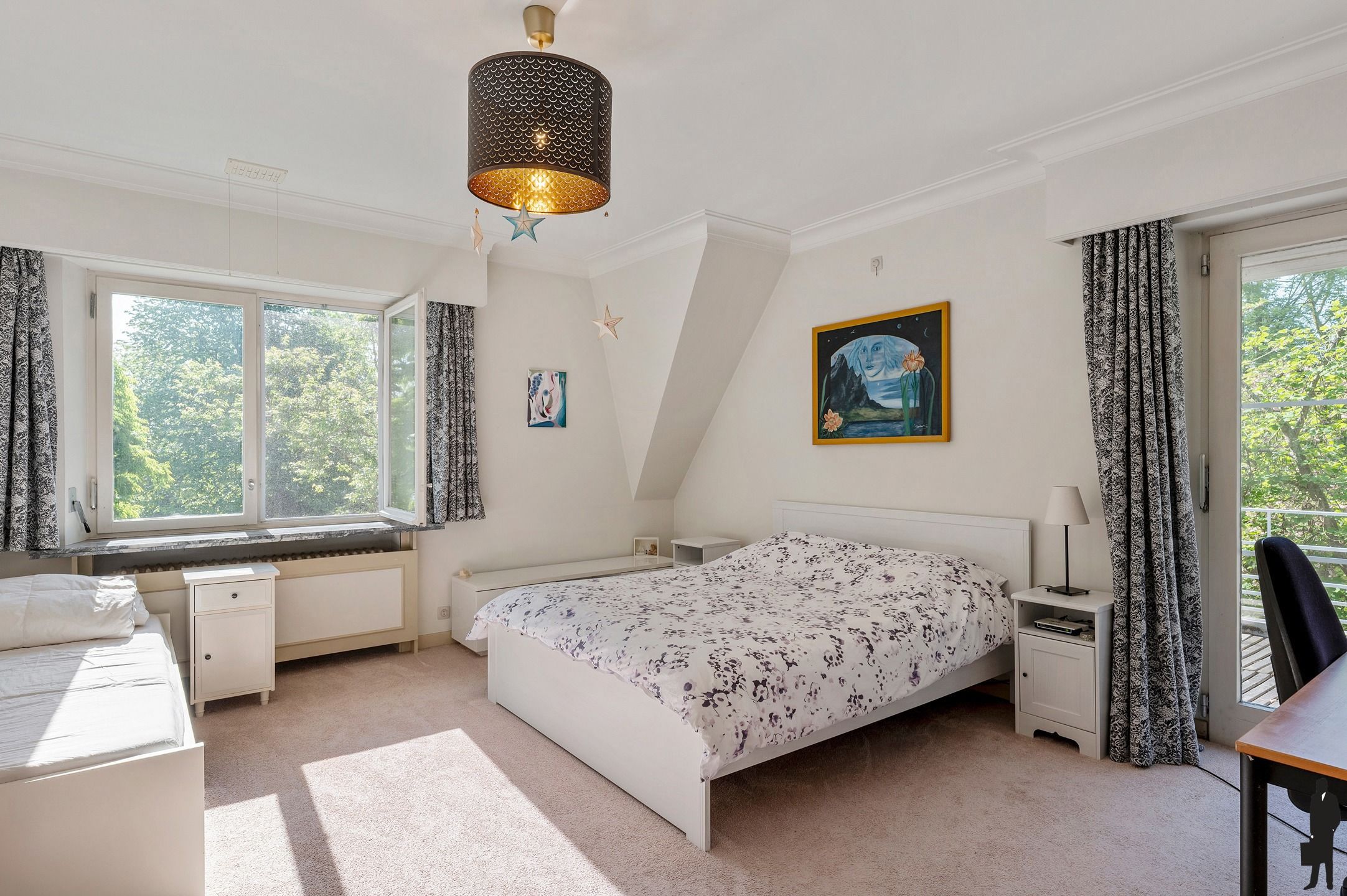 Uniek domein "Hof Van Lachenen" met 2 villa's te koop in Lier.  foto 27