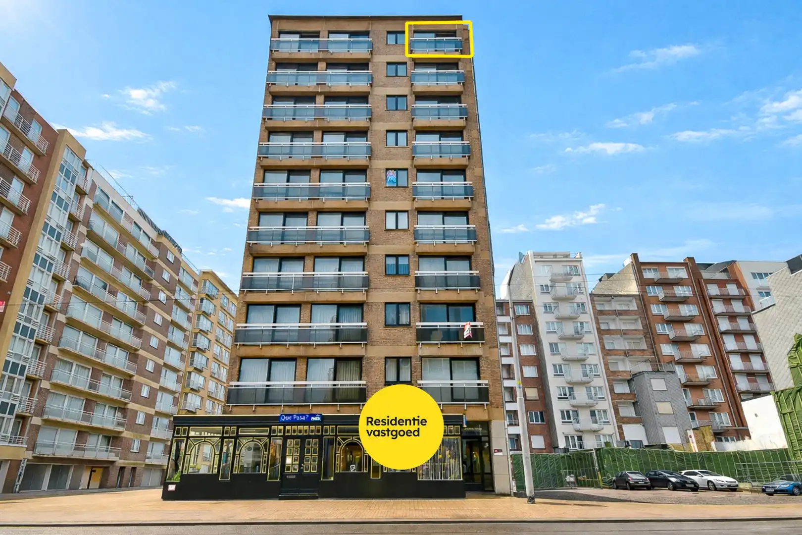 Hoofdfoto van de publicatie: Studio met zongericht balkon in het centrum van Middelkerke