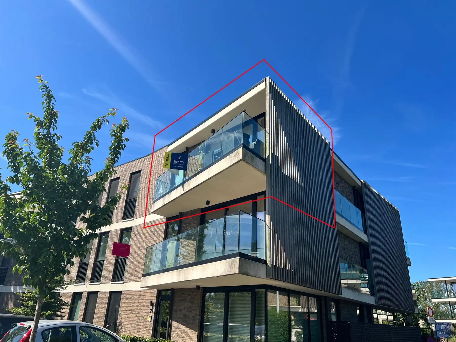MODERN APPT MET 1 SLPK,TERRAS EN PARKEERPL.  foto 3