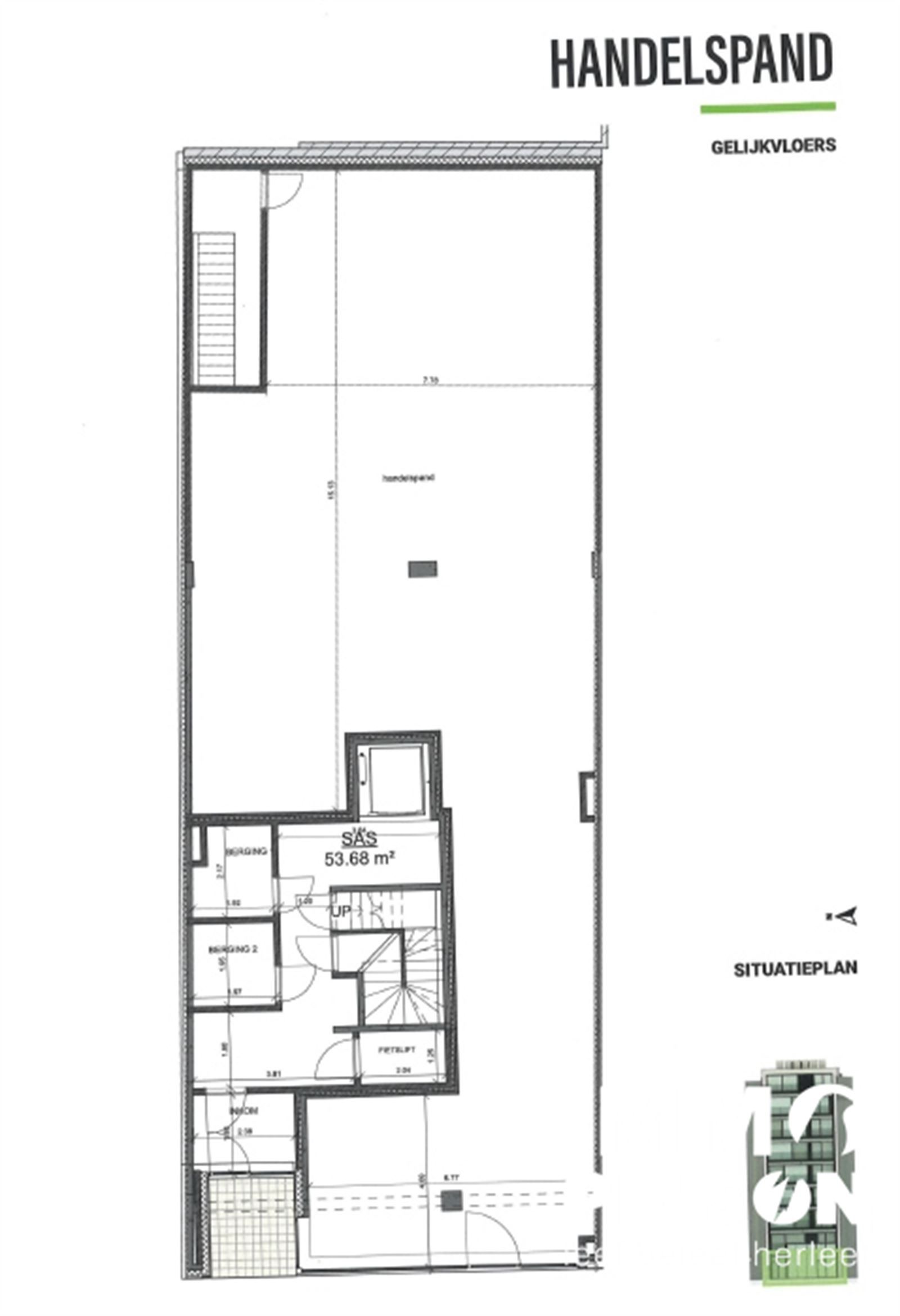 Ruim casco nieuwbouw handelspand te huur in de Zeelaan foto 2