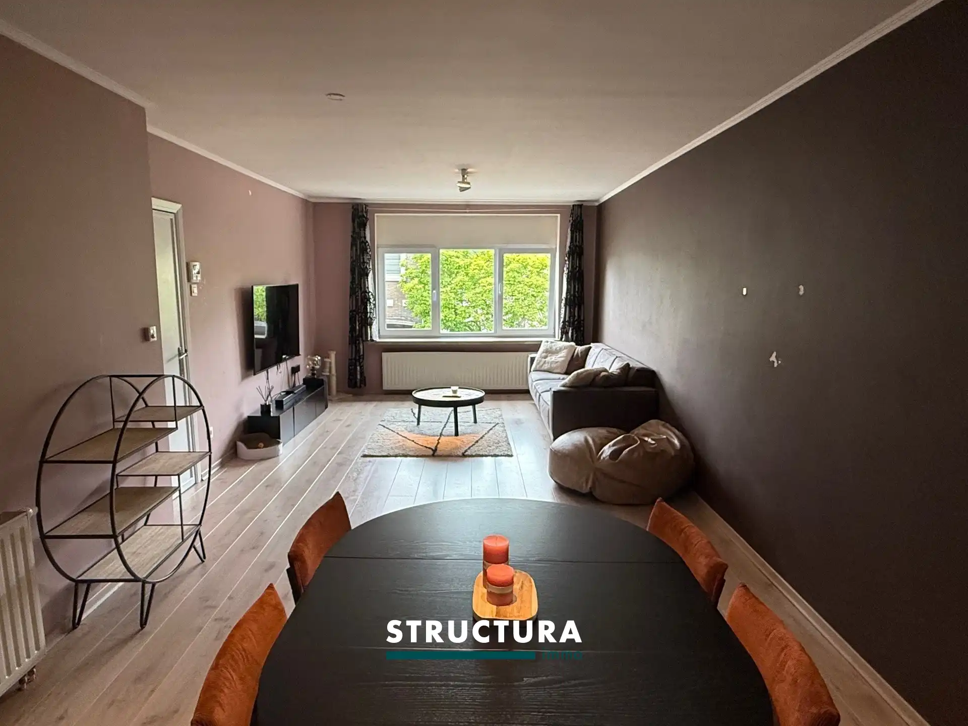 Ruim appartement met 2 slpk's en met terras foto 3