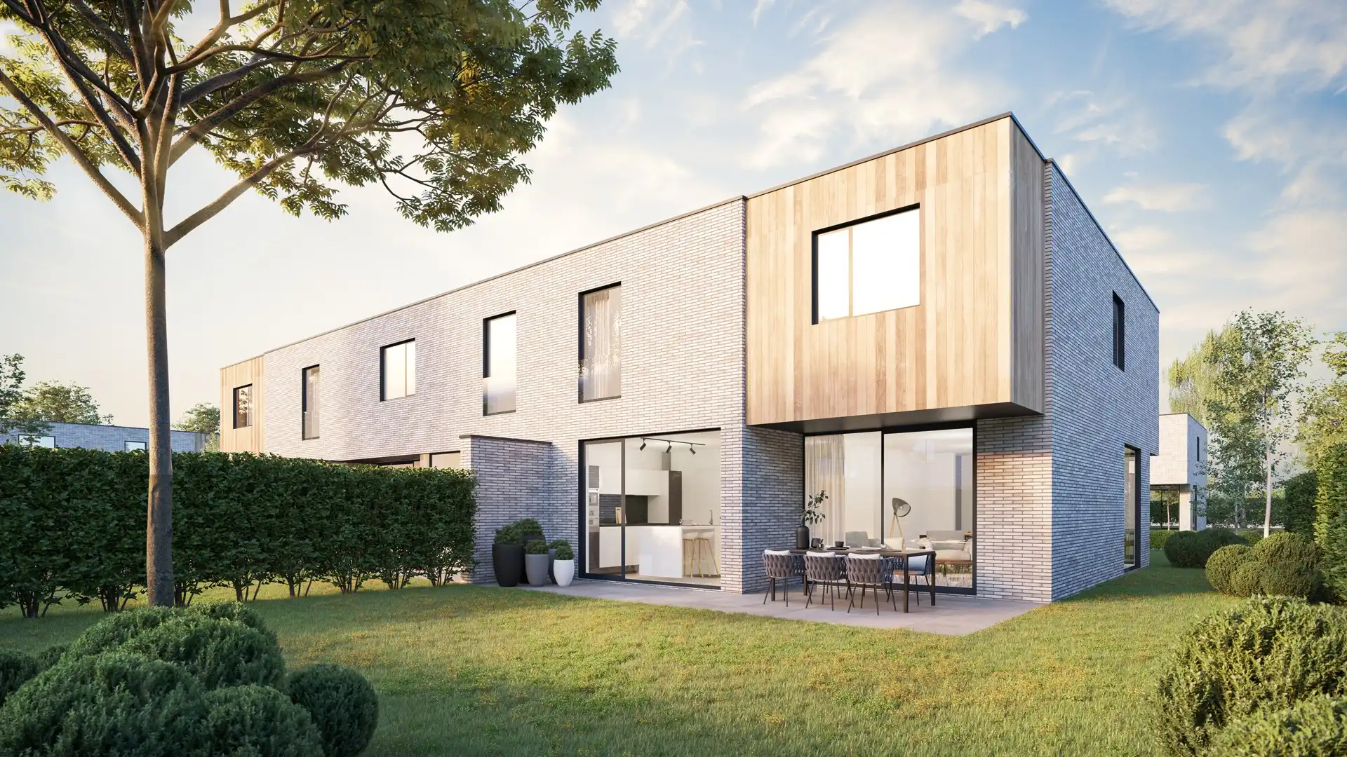 Moderne nieuwbouwwoning op 339 m² TE KOOP in Wakken! foto 4
