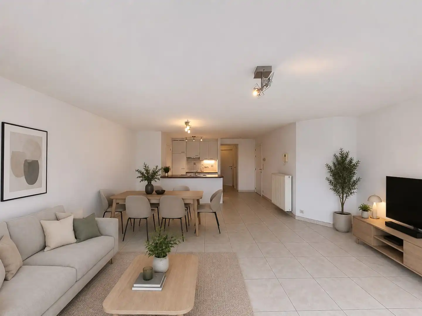 Appartement met 2 slaapkamers aan de waterlijn van Nieuwpoort-stad. foto 5