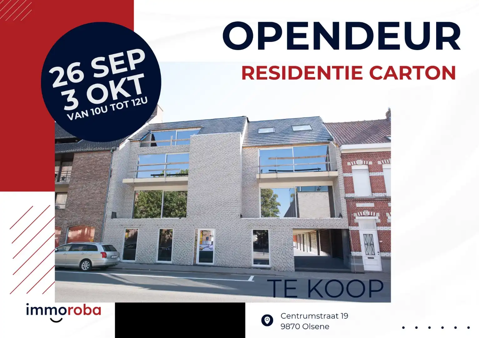 Penthouse te koop Centrumstraat 19 -/0301 - 9870 Zulte