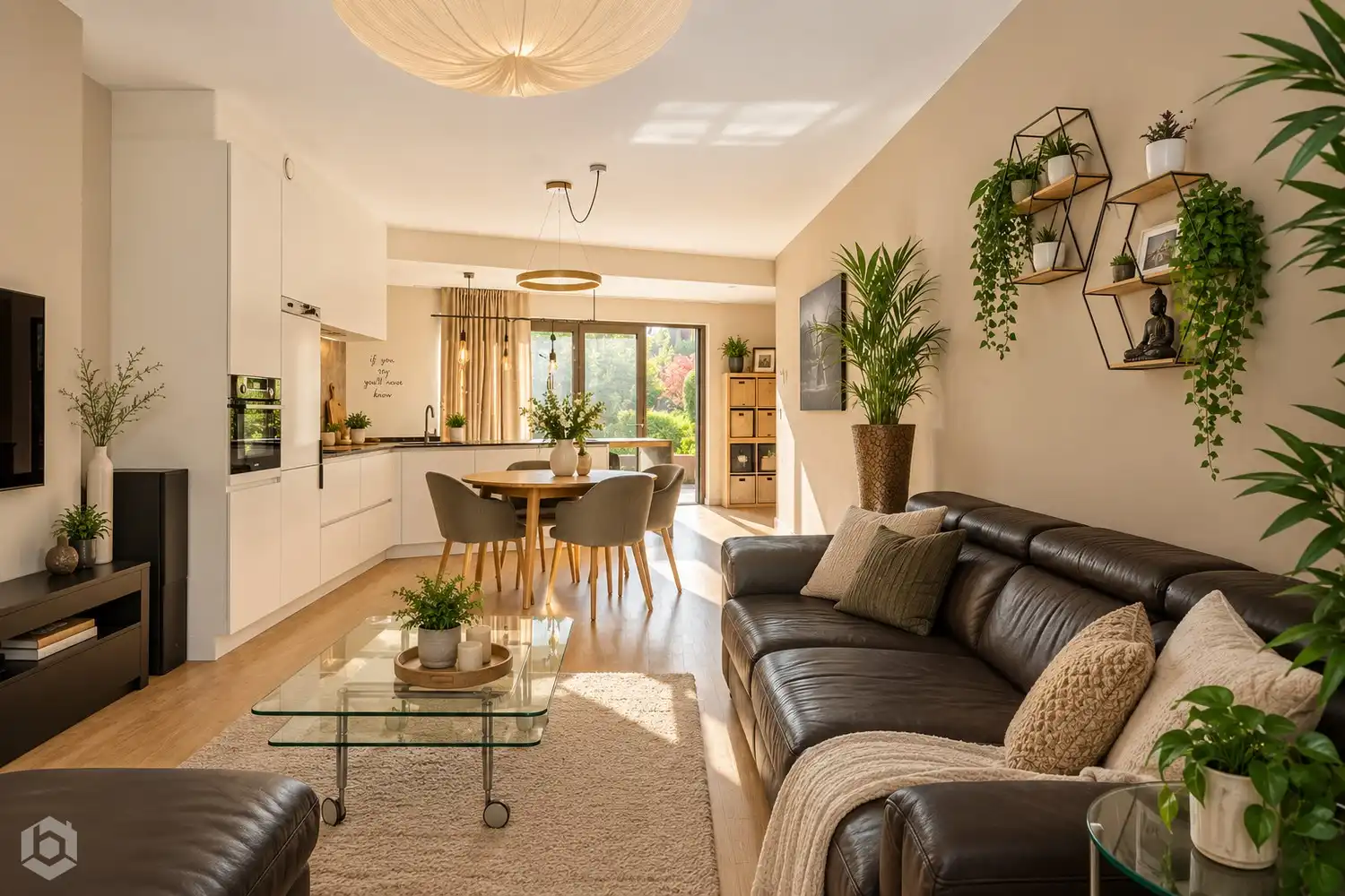 Uniek energiezuinig 3-slpk appartement met 2 bdkrs en 2 terrassen foto 6