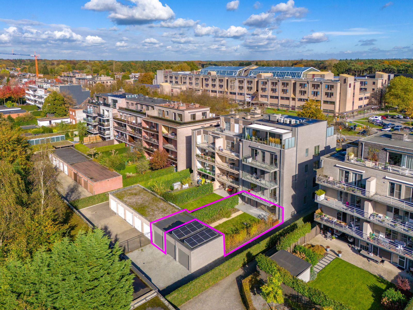 Centraal gelegen luxe nieuwbouwappartement op het gelijkvloers met 2 slaapkamers en tuin foto 25